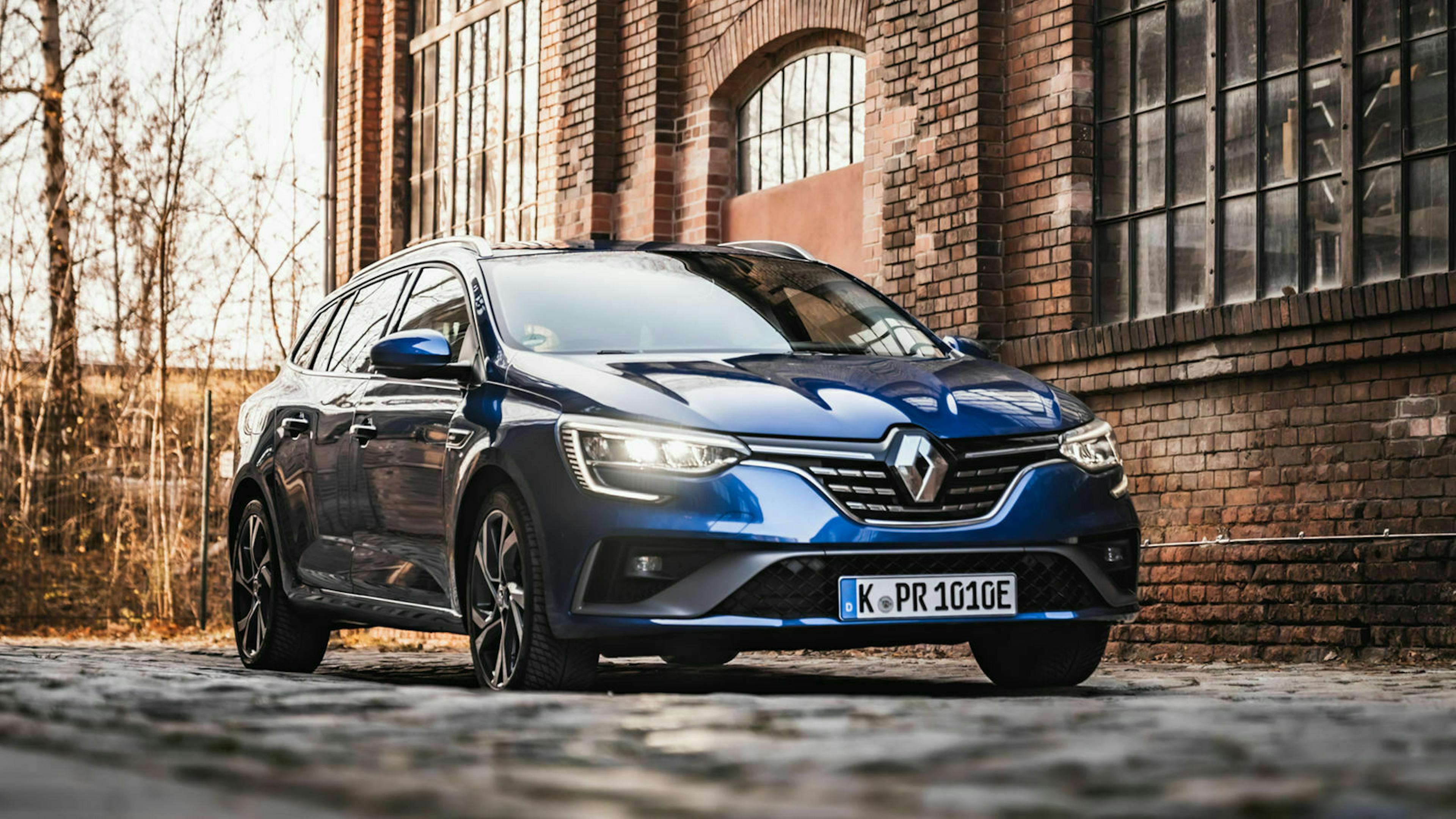 Renault Megane Dreiviertel-Frontansicht