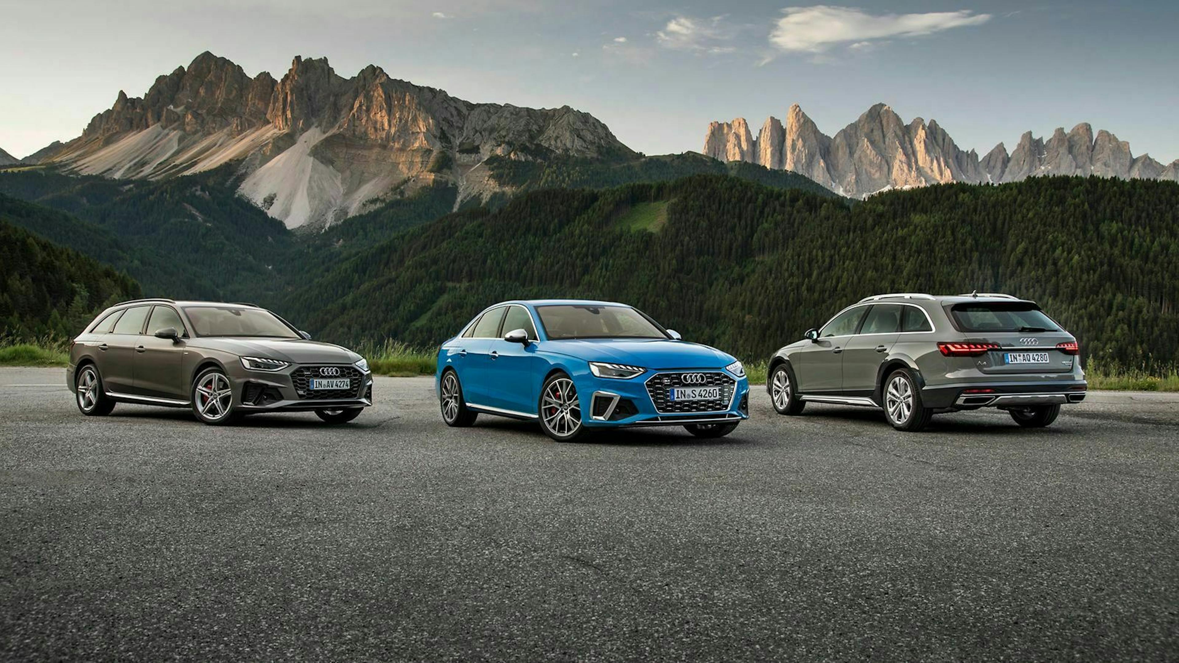 Auch in Zeiten des SUV-Booms, bleibt der A4 Audis wichtigstes Zugpferd
