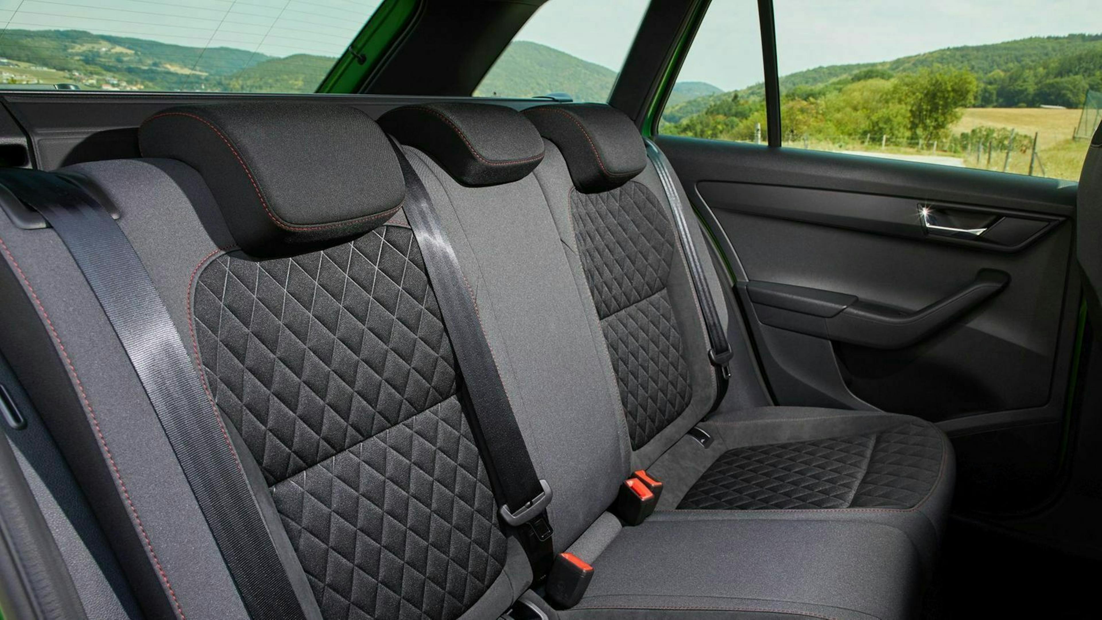 Škoda Fabia 3 Rückbank