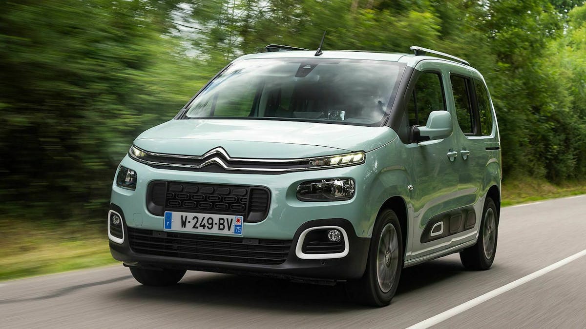 Citroen Berlingo dreiviertel-frontansicht dynamisch