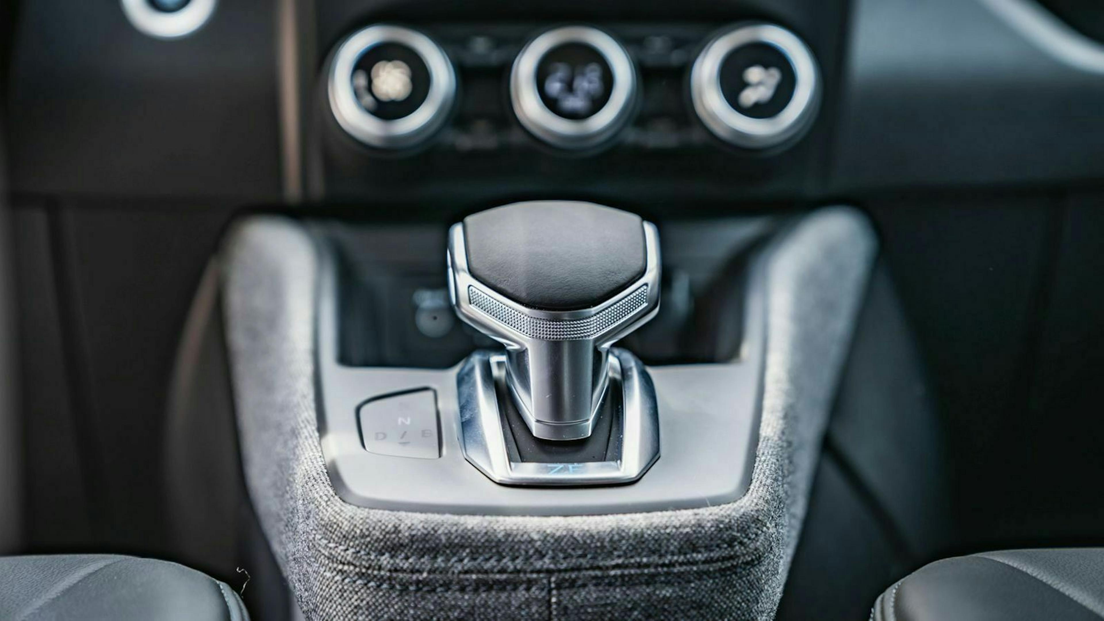 Der Schaltknauf des Renault Zoe (2019)