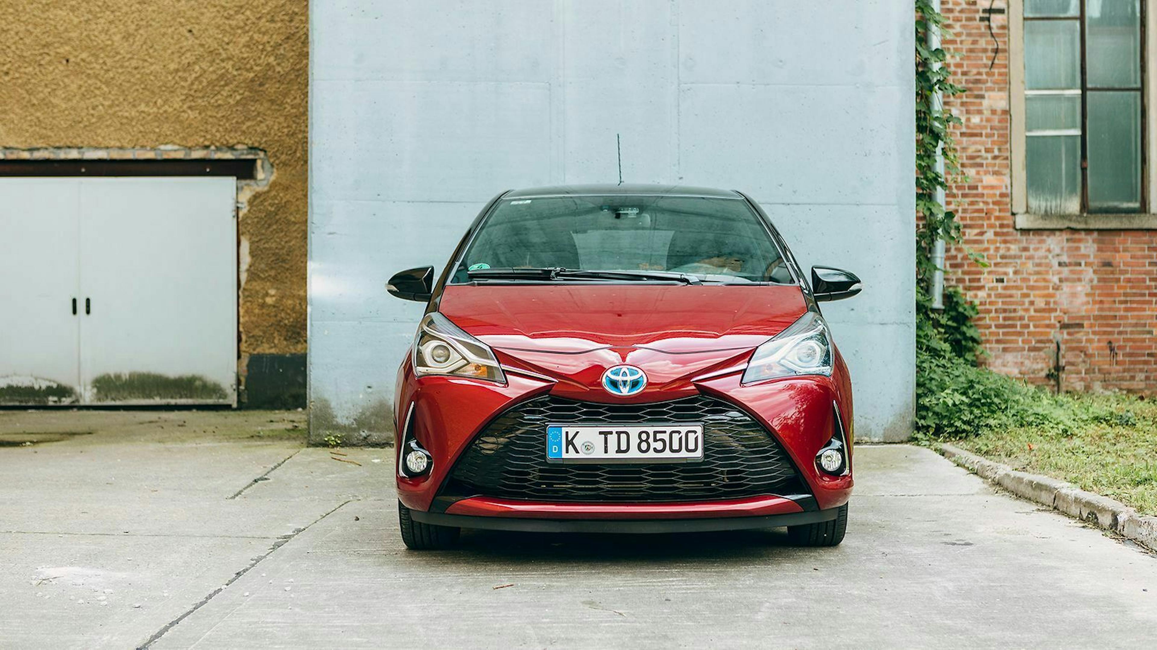 Toyota Yaris Heckansicht