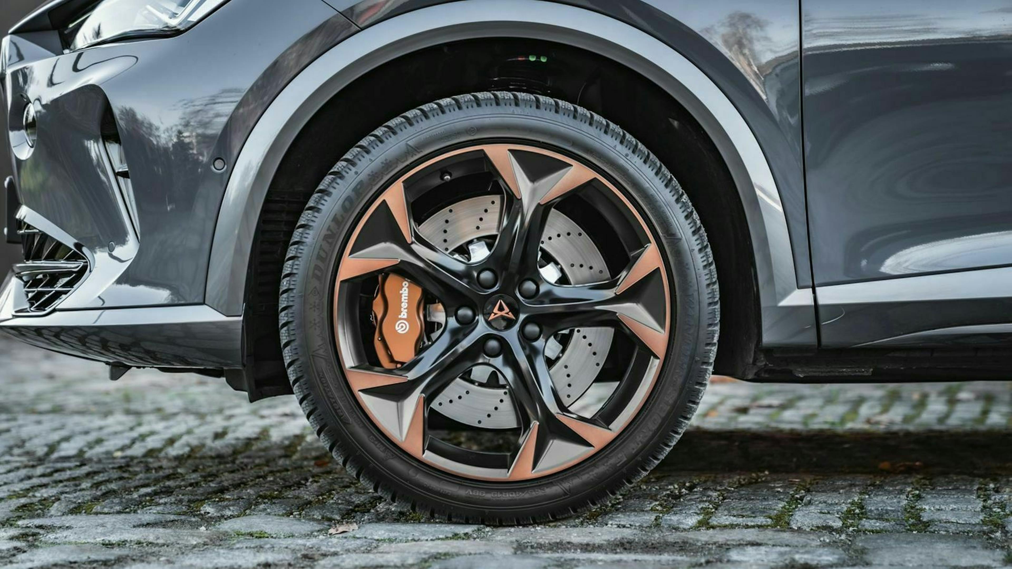 Zu sehen ist ein Rad des Cupra Formentor