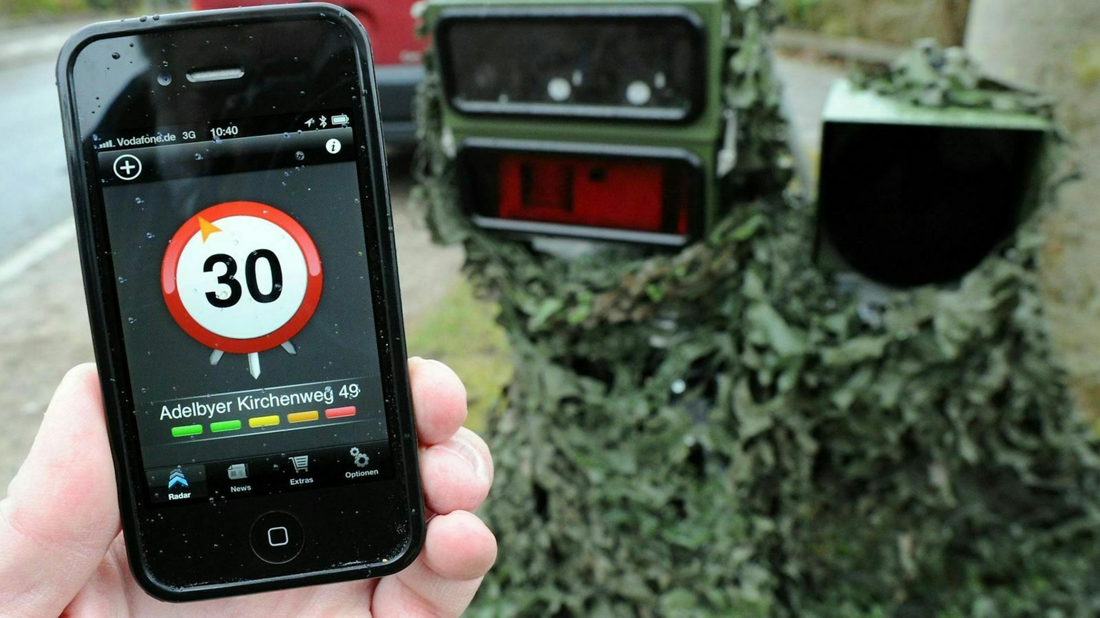 Heutzutage gibt es unzählige Smartphone Apps , die einen vor den Blitzern warnen