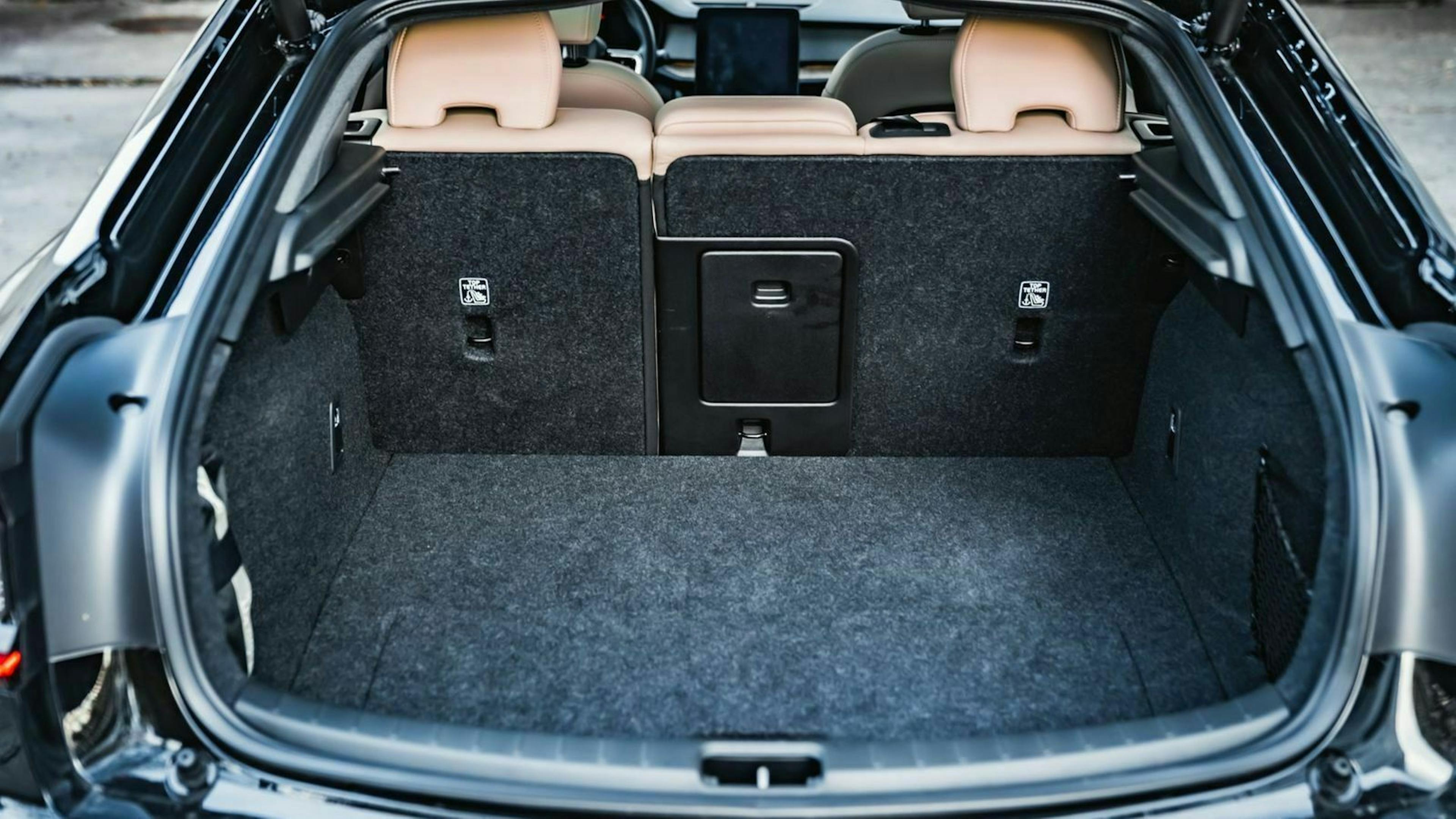 Der Kofferraum des Polestar 2