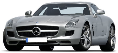 Mercedes SLS AMG (Vorderansicht - schräg)