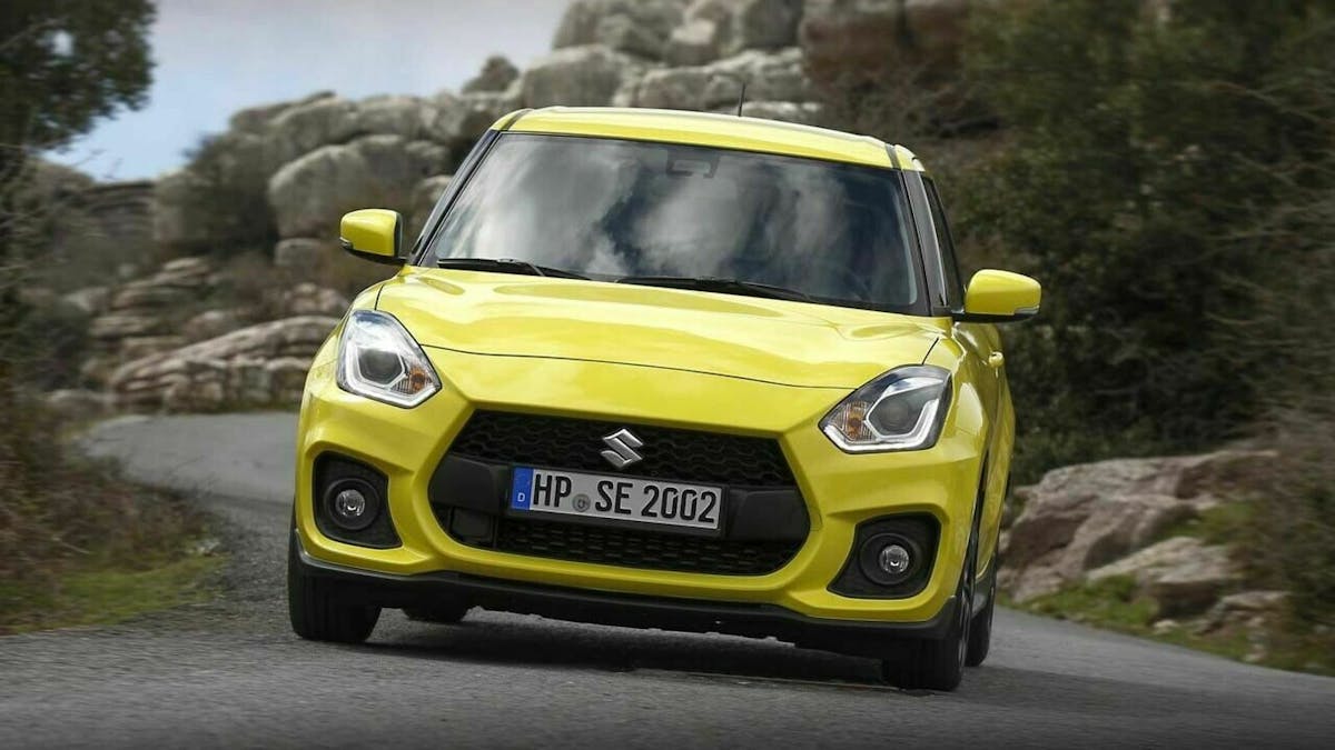 Wenig Gewicht, viel Leistung. Das ist das Rezept beim Swift Sport