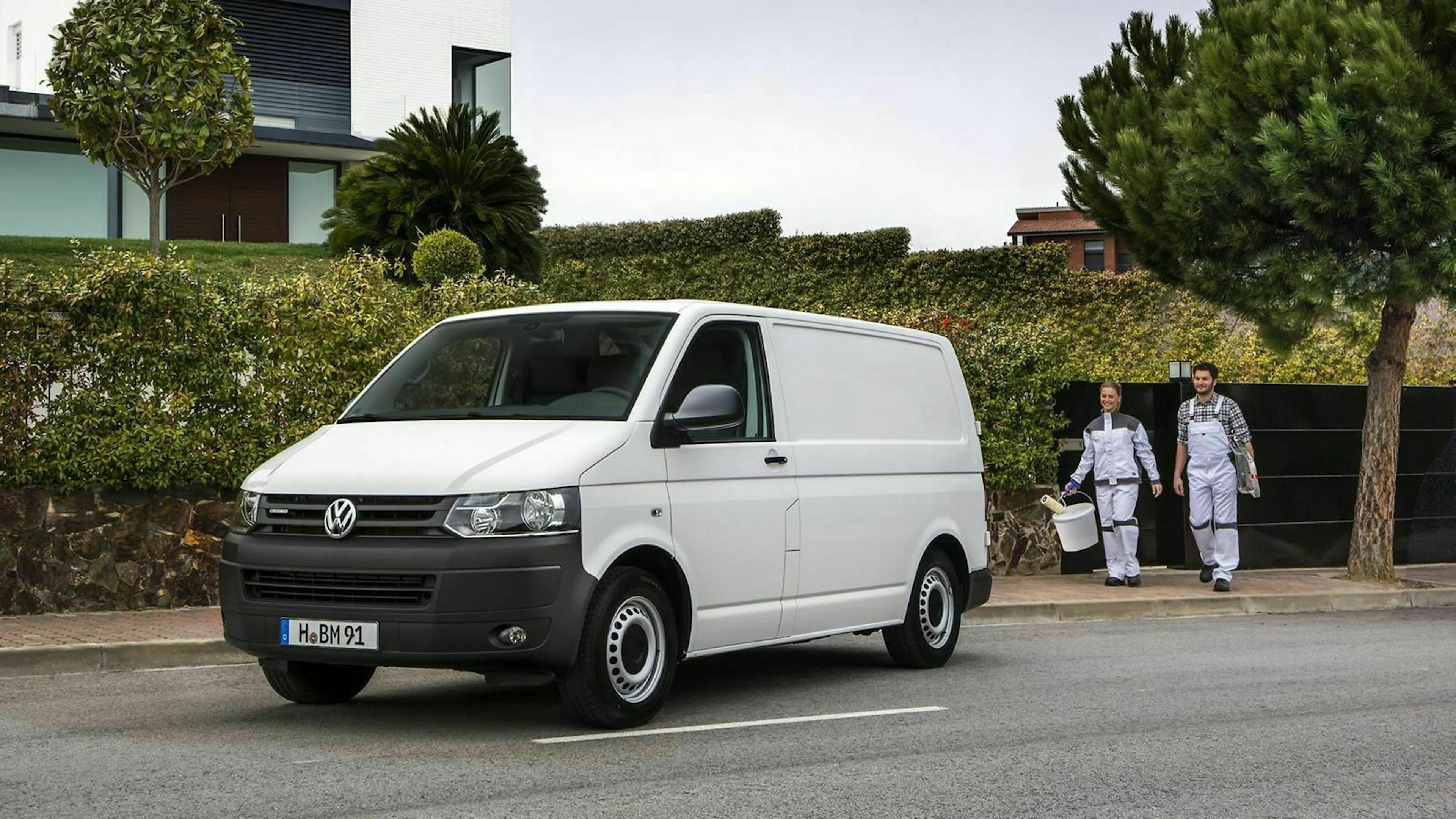 VW T4 Dreiviertel-Frontansicht