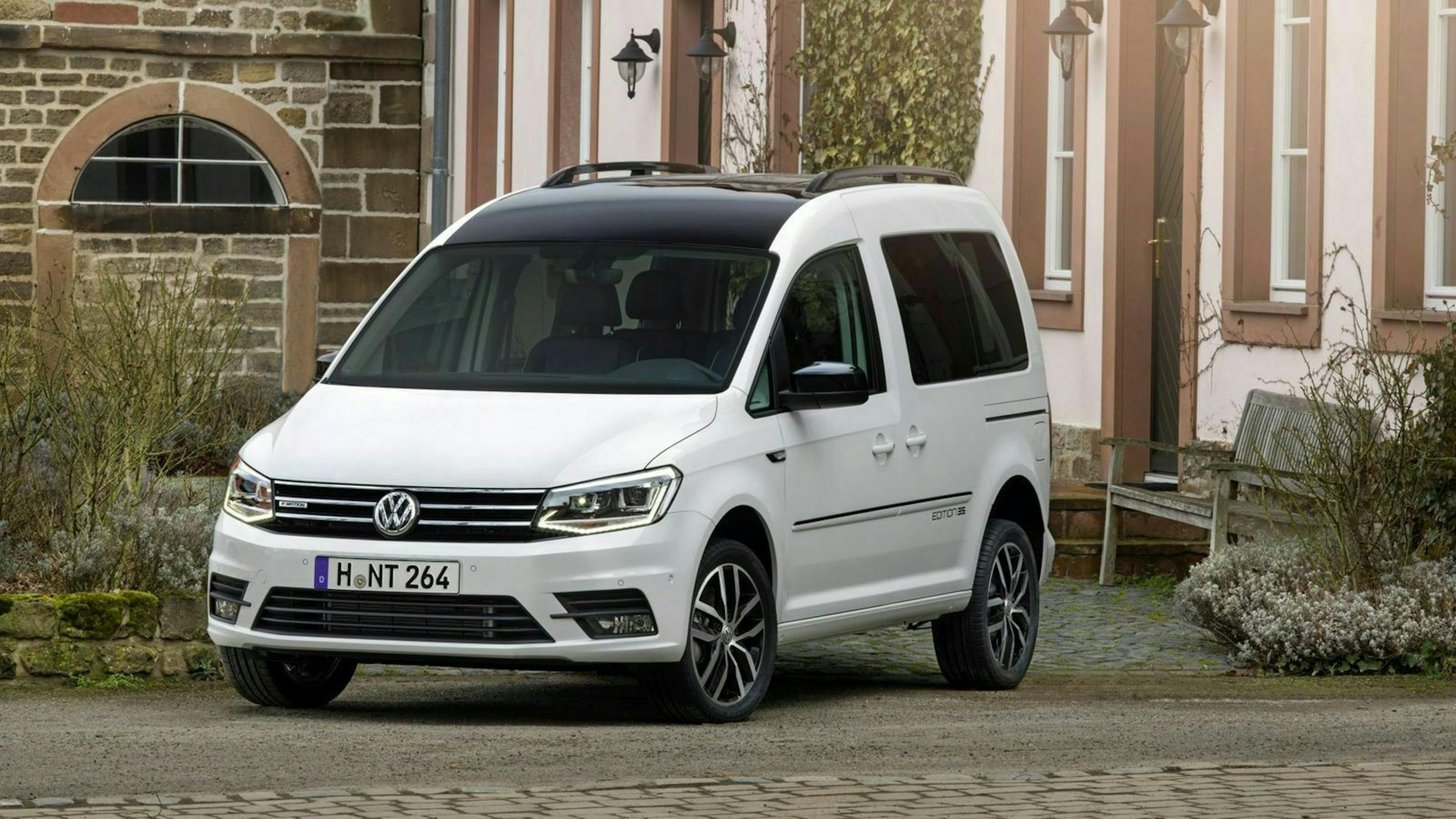 Volkswagen Caddy Edition 35 Dreiviertel-Frontansicht