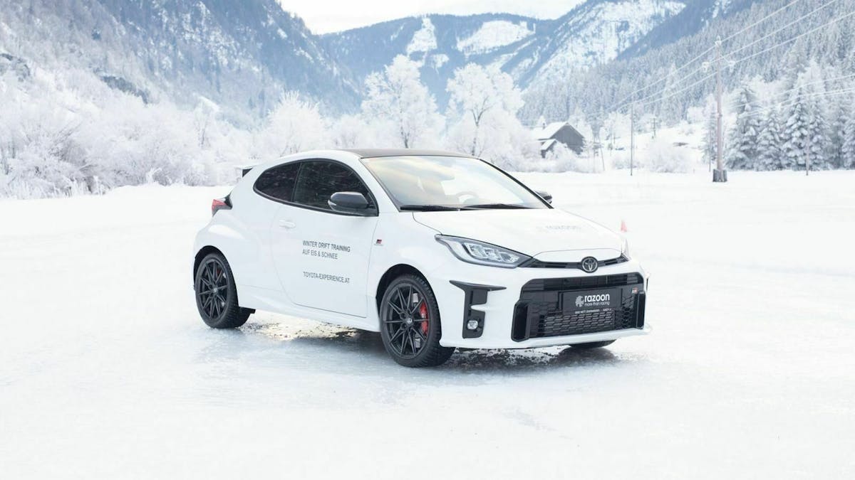 Zu sehen ist der Toyota GR Yaris 2021 von vorne