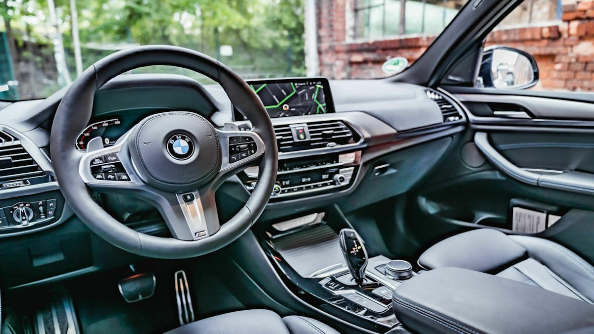 BMW X3 30d Cockpit