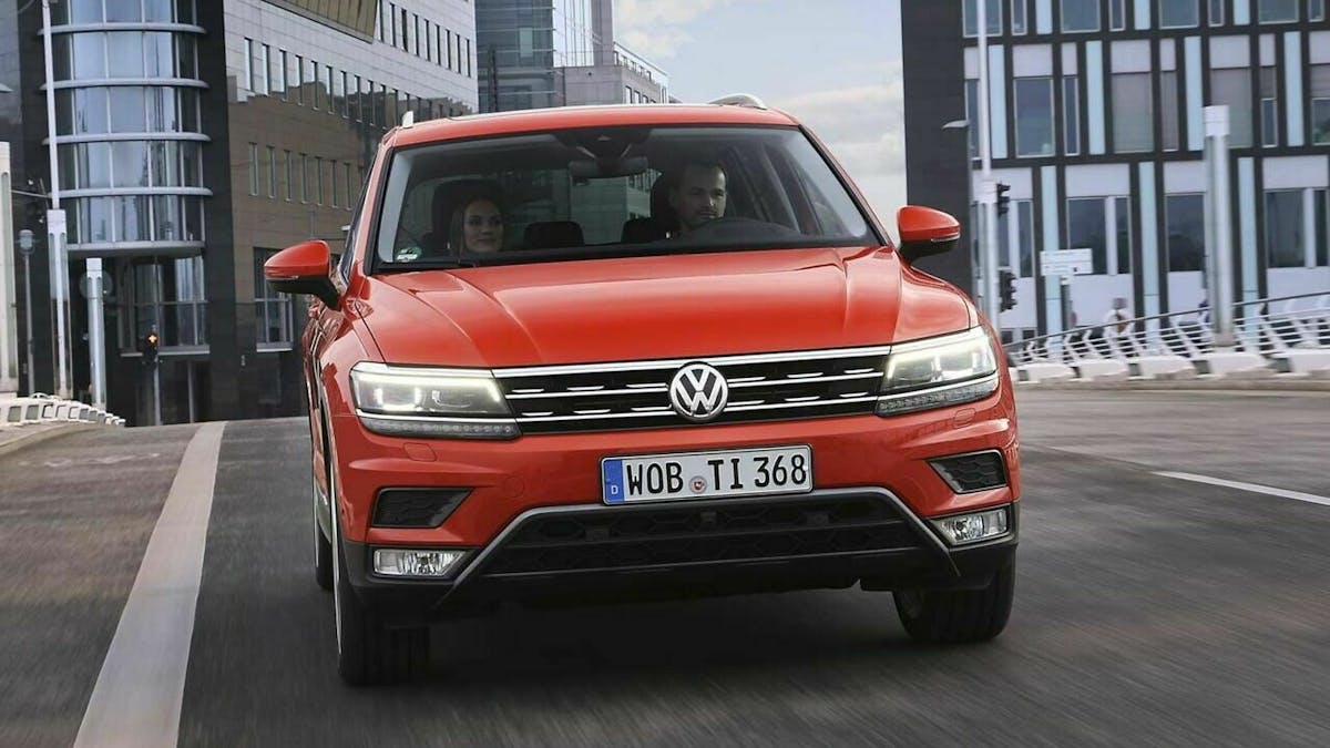 Mit 8 l ist der Tiguan der größte Schlucker in der Familie