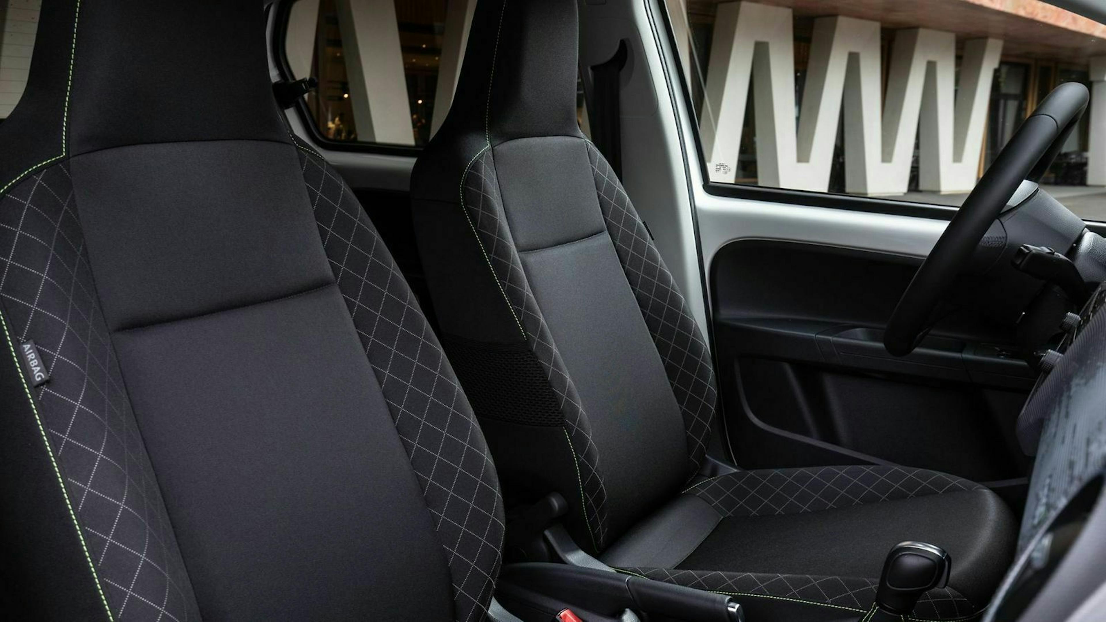 Blick in den Innenraum des Škoda Citigo