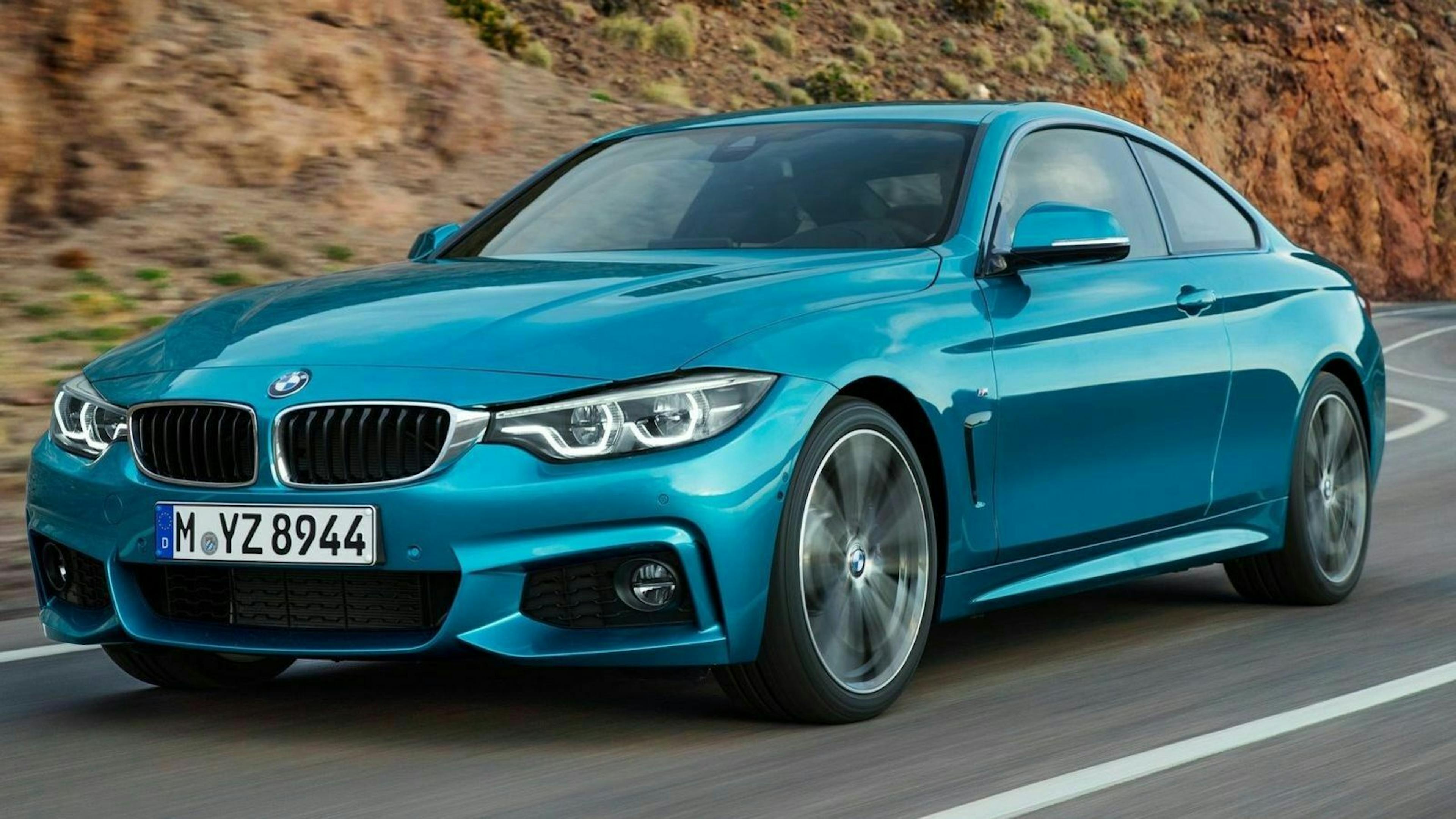 BMW-4 Dreiviertel-Frontansicht