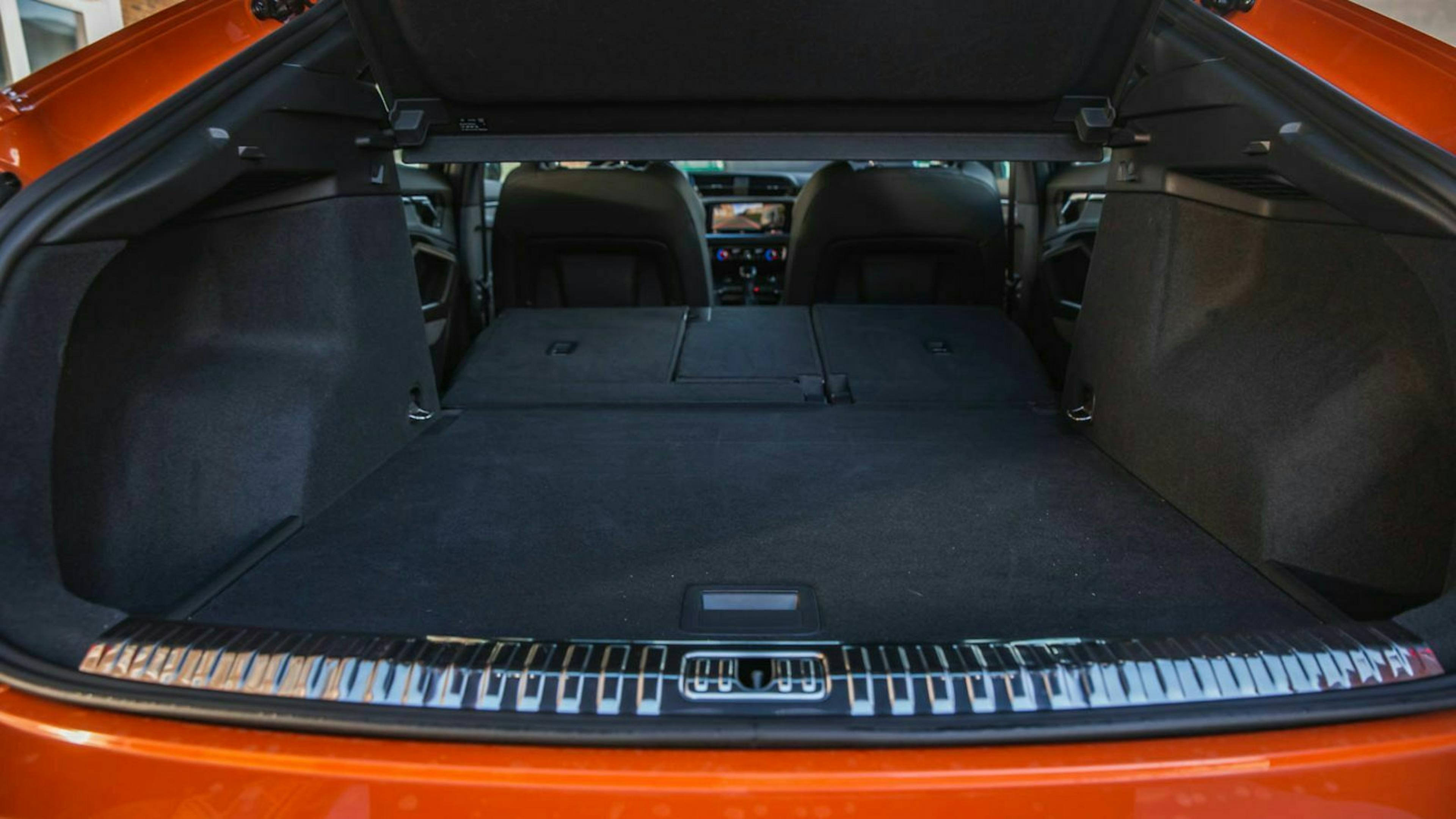 Audi Q3 Sportback umgelegte Rückbank