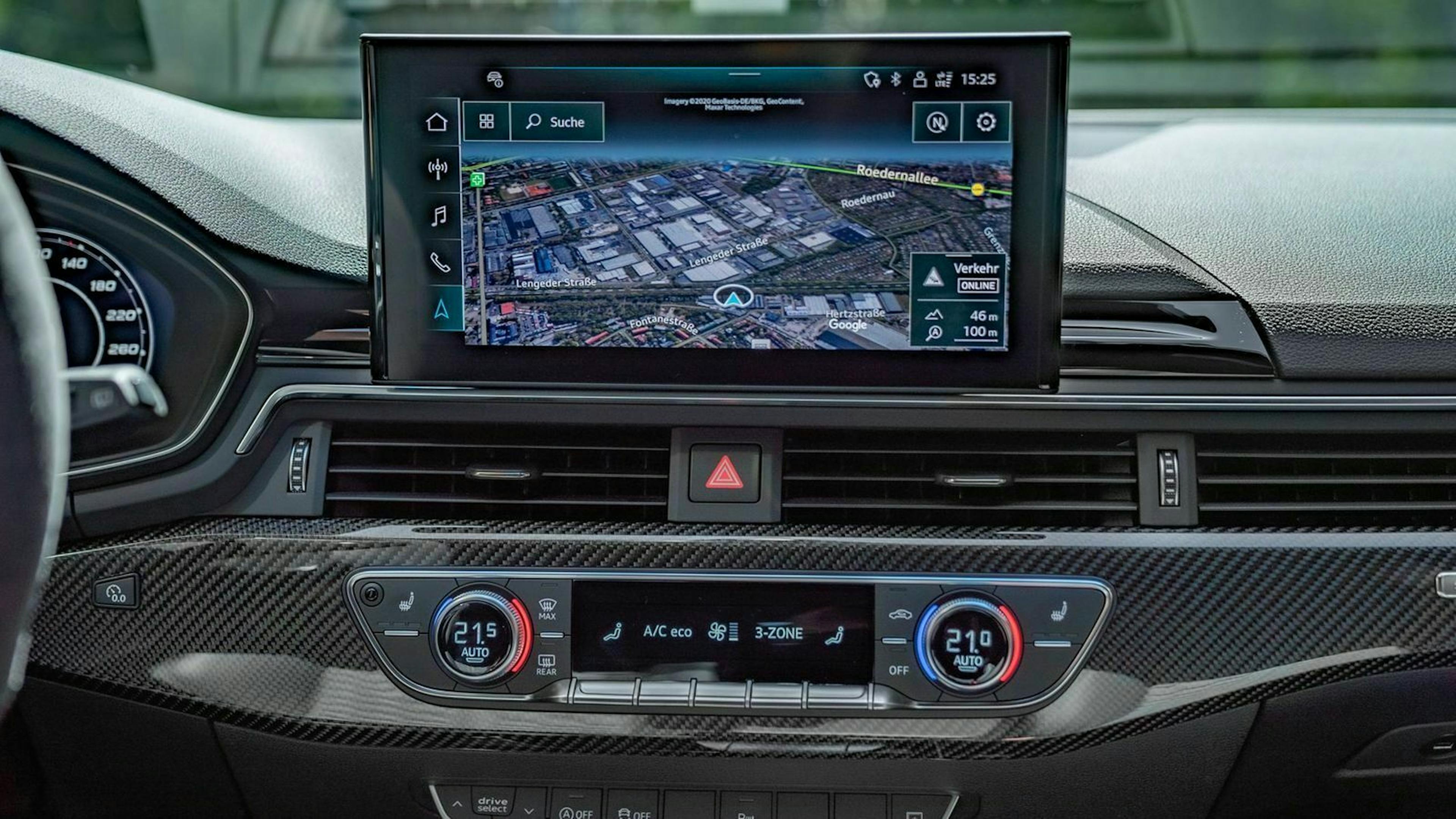 Audi RS4 Infotainment-System