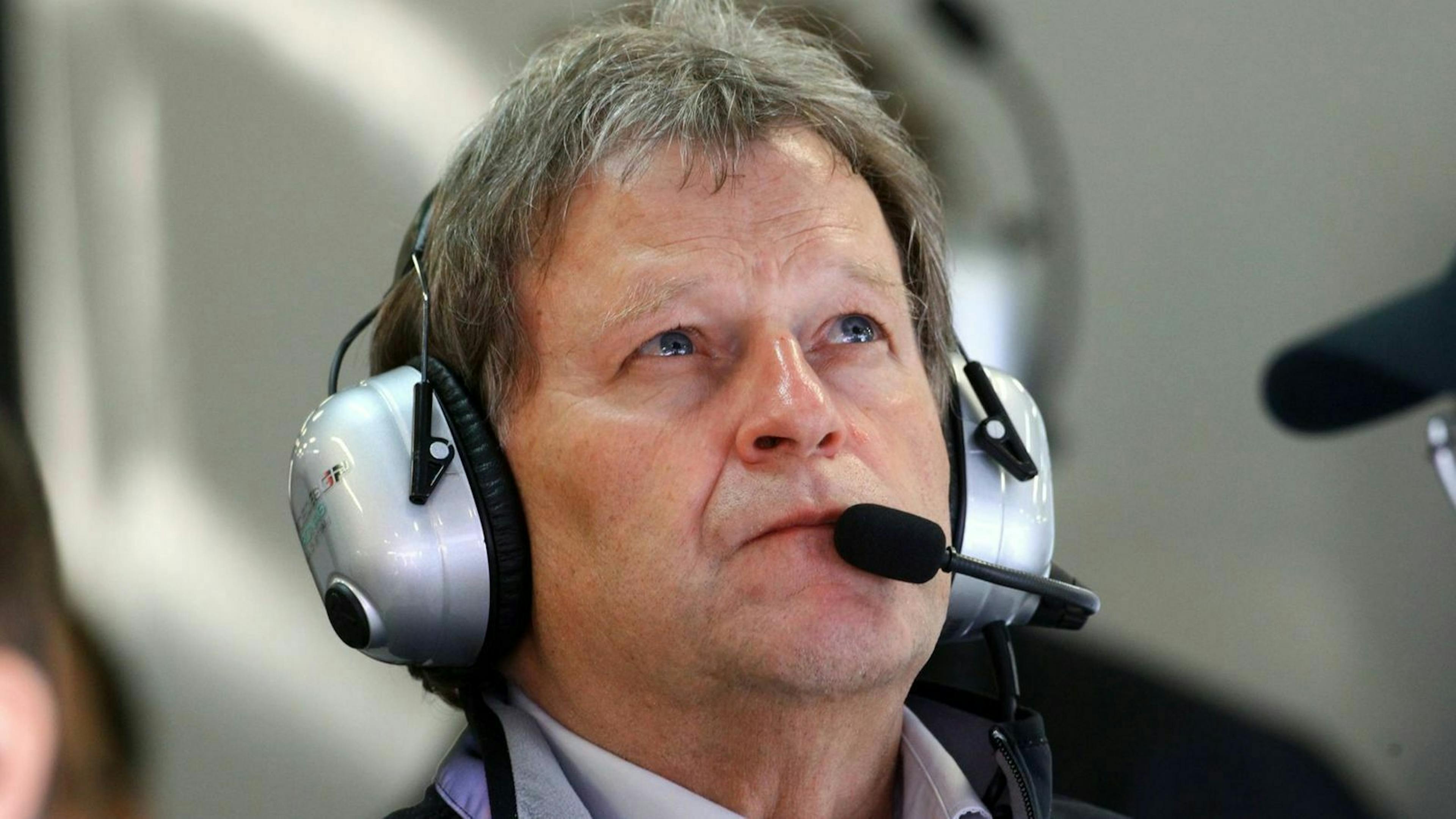 Zu sehen ist der ehemalige F1-Teamchef Norbert Haug