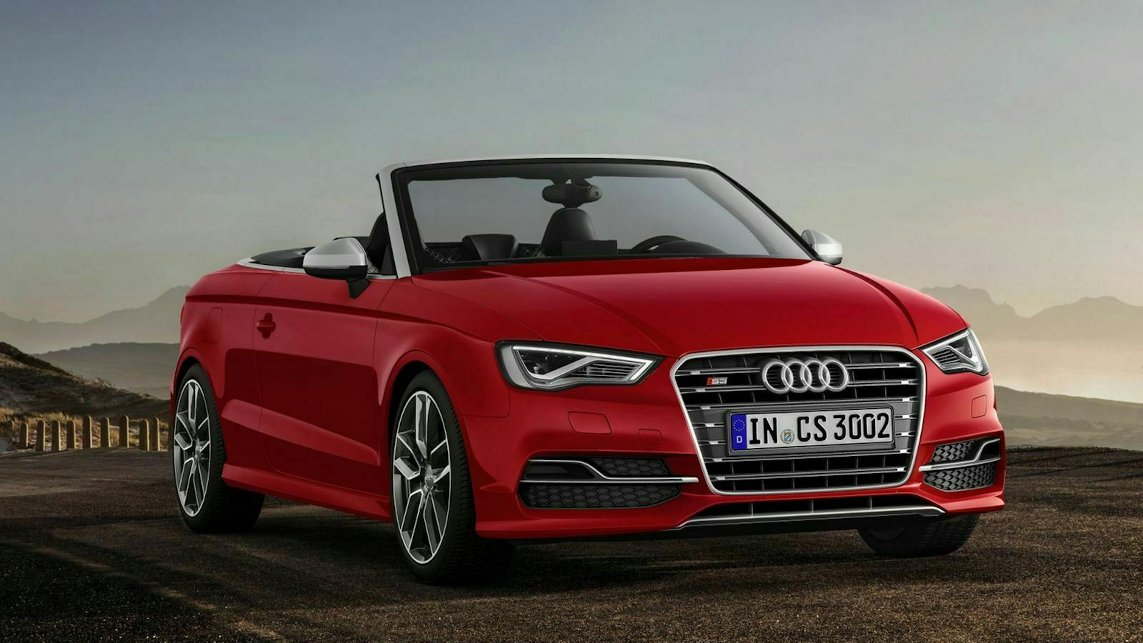 Audi A3 Cabrio Dreiviertel-Frontansicht