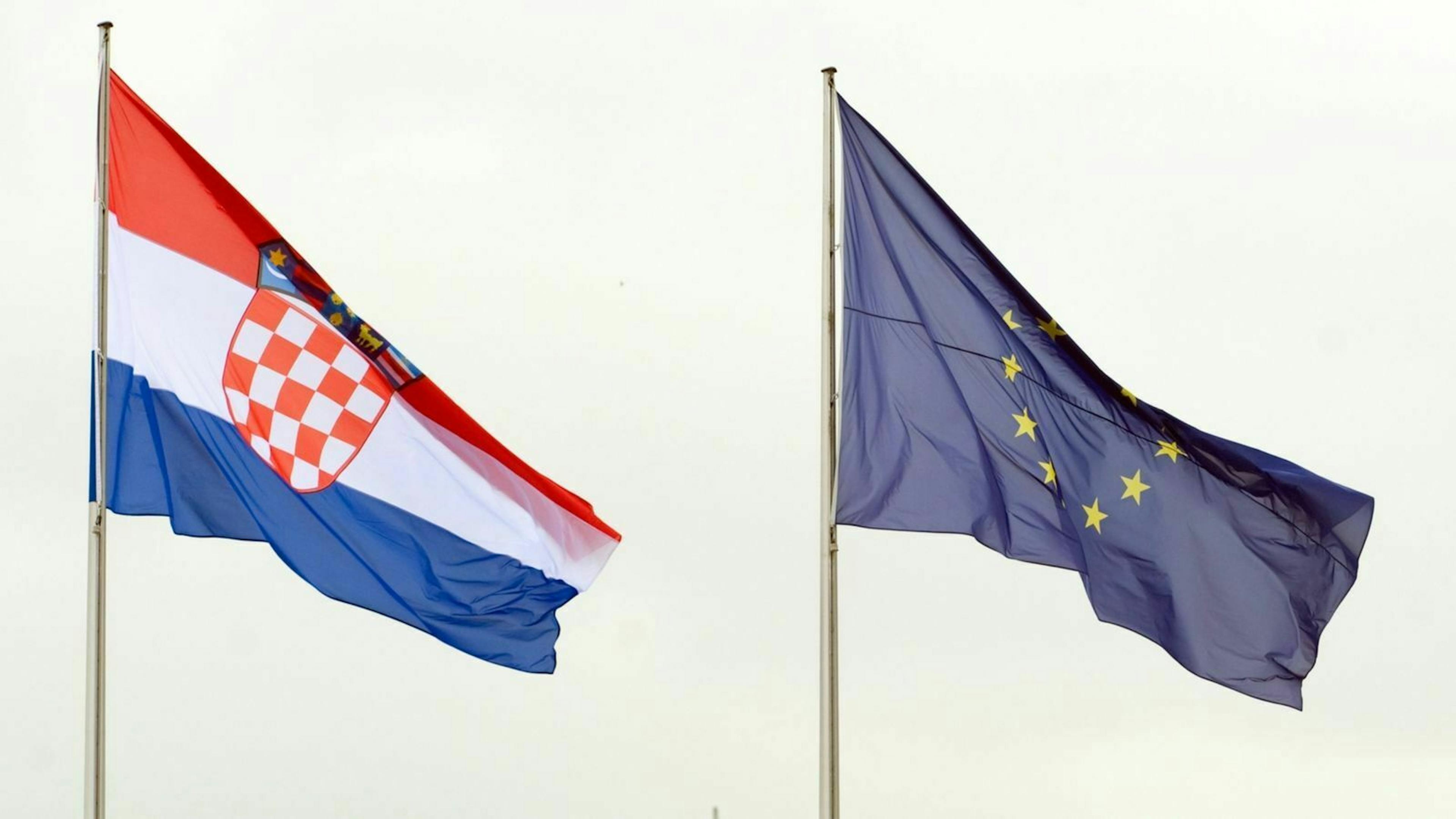 Euro Flaggen 2 Kroatien