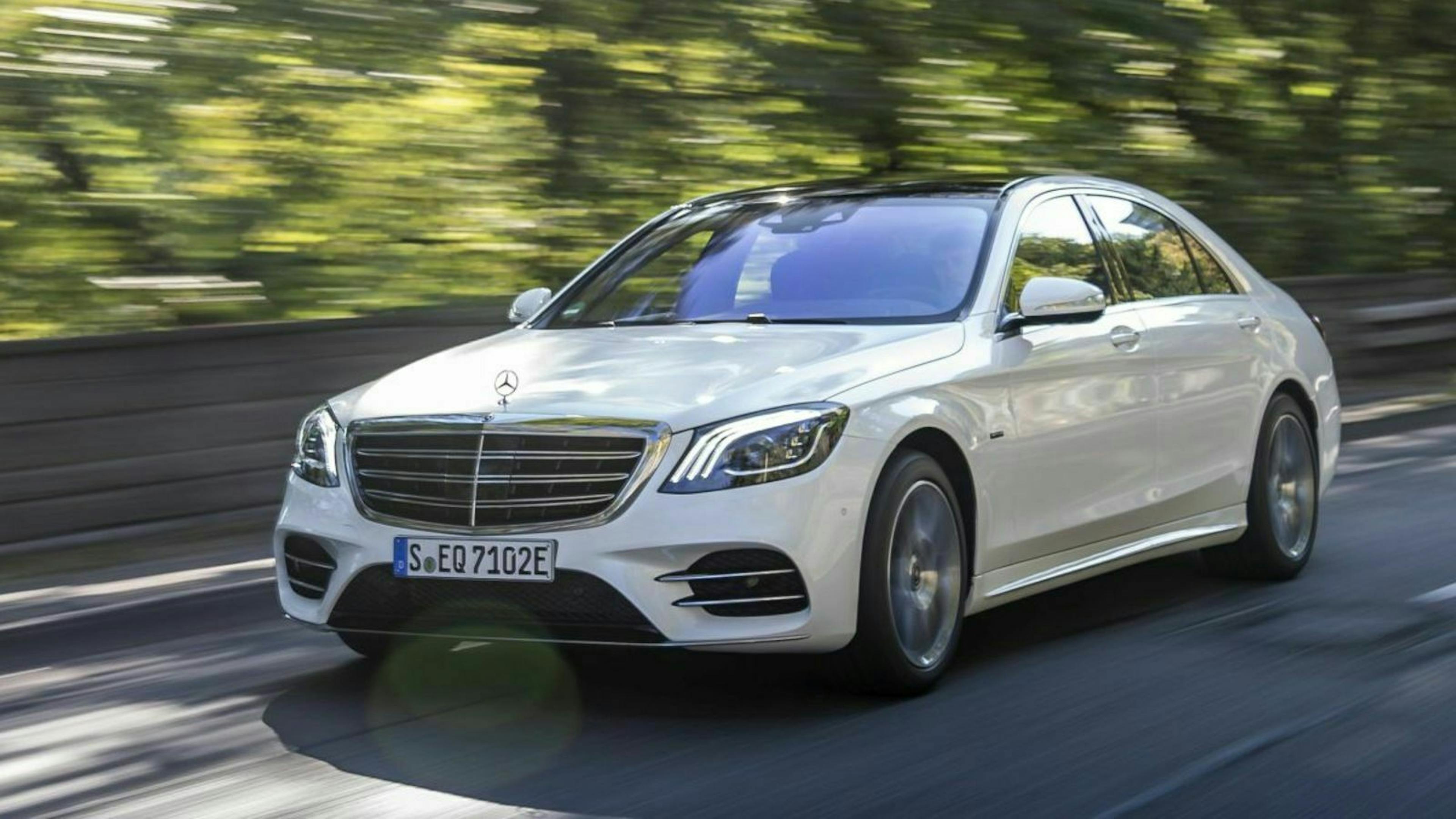 Mercedes S-Klasse W222 Dreiviertel-Frontansicht