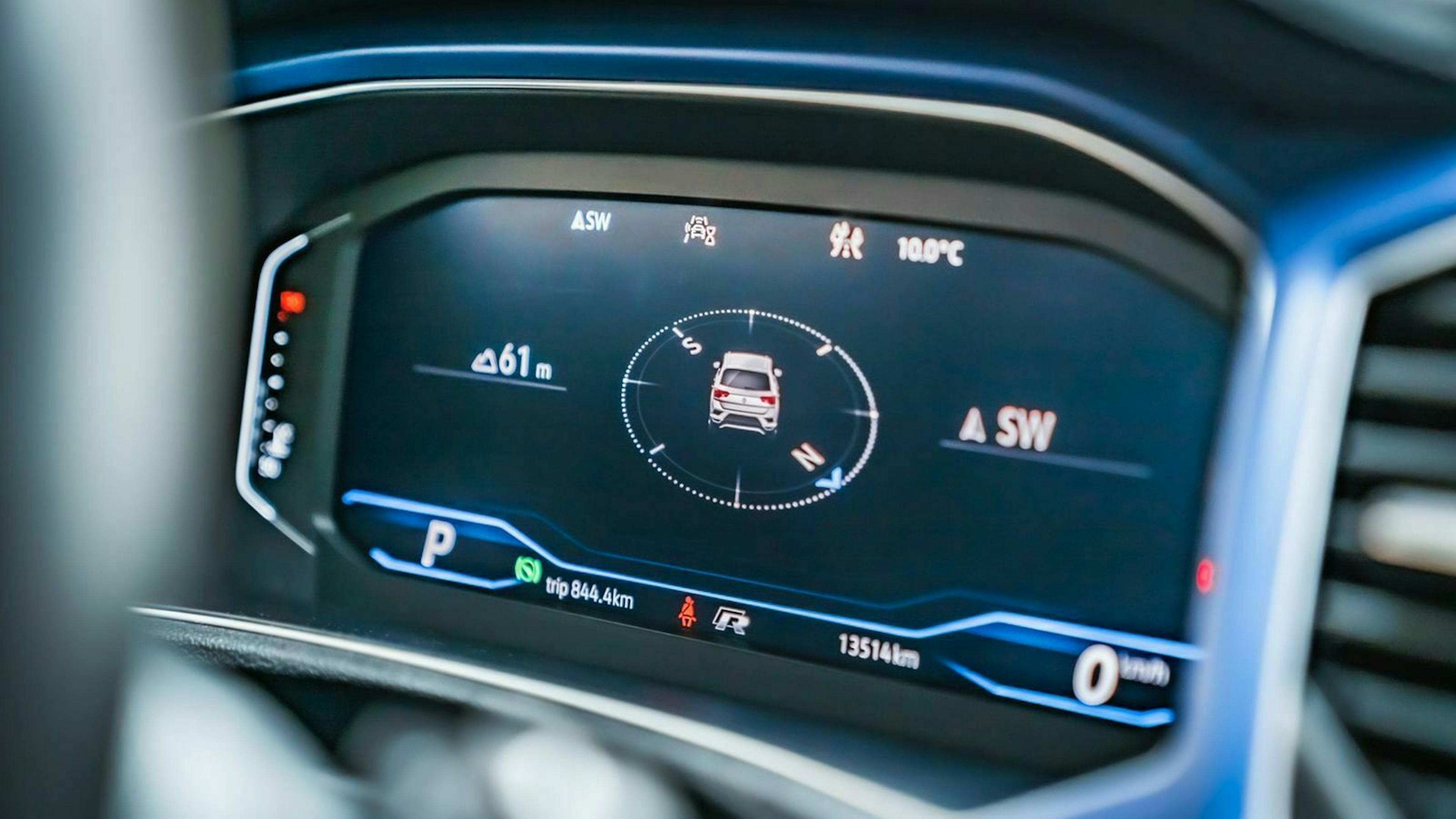 VW T-Roc digitaler Instrumententräger