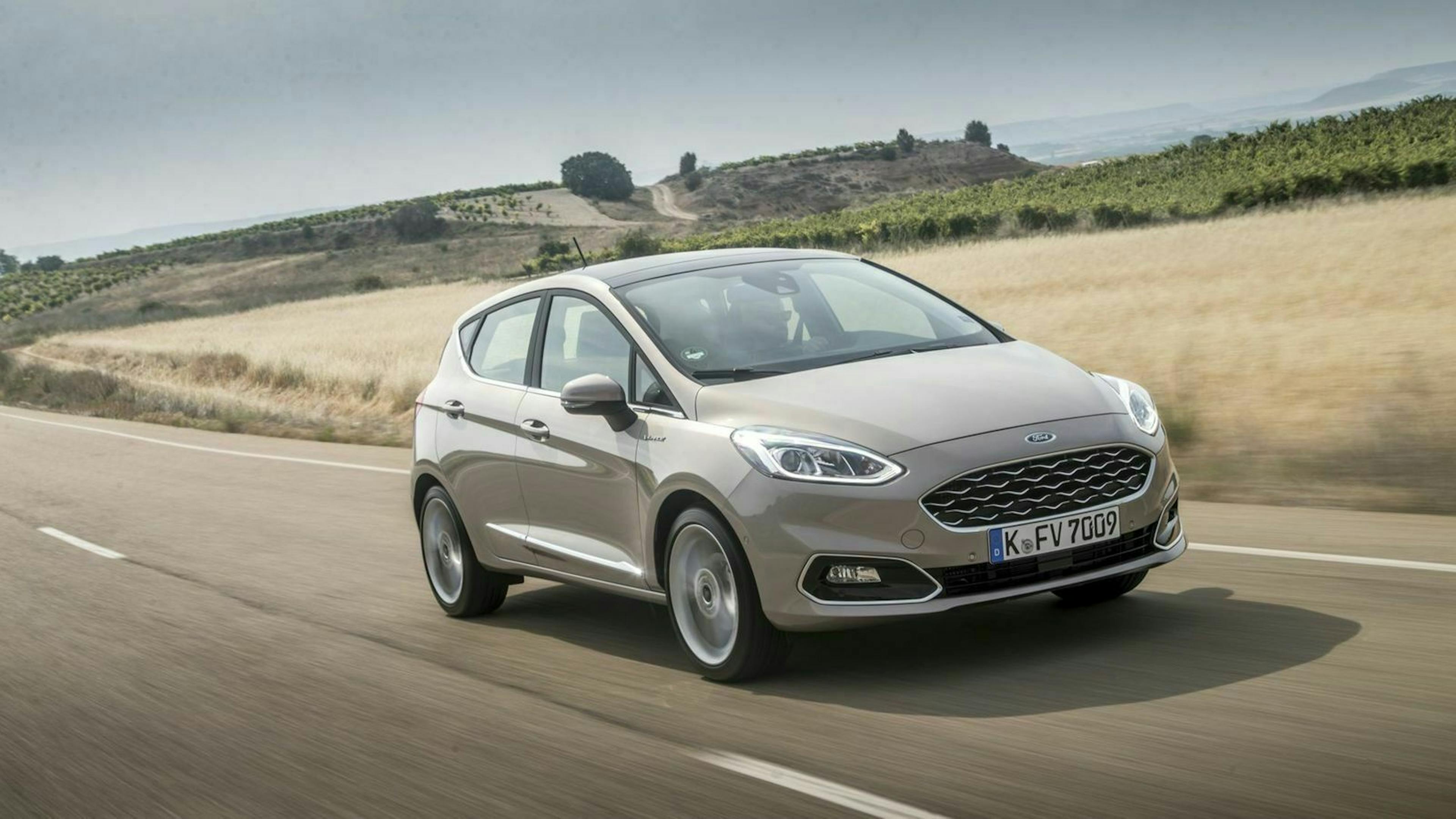 Ford Fiesta 2017 Dreiviertel-Frontansicht
