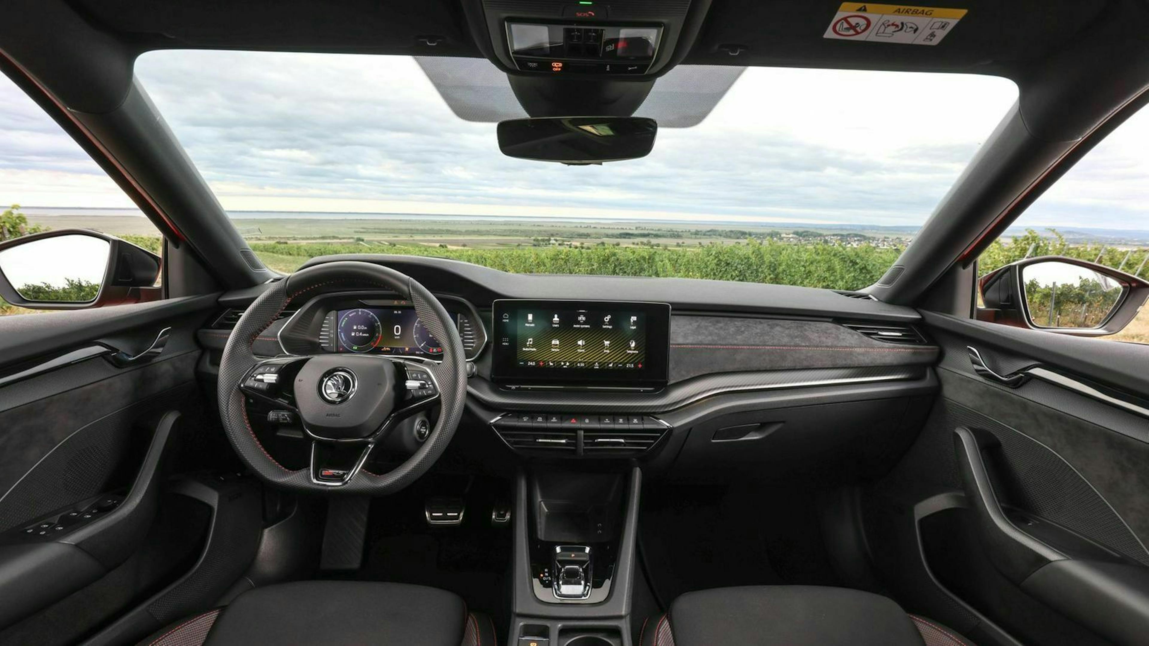Škoda Octavia RS IV Kombi Cockpit