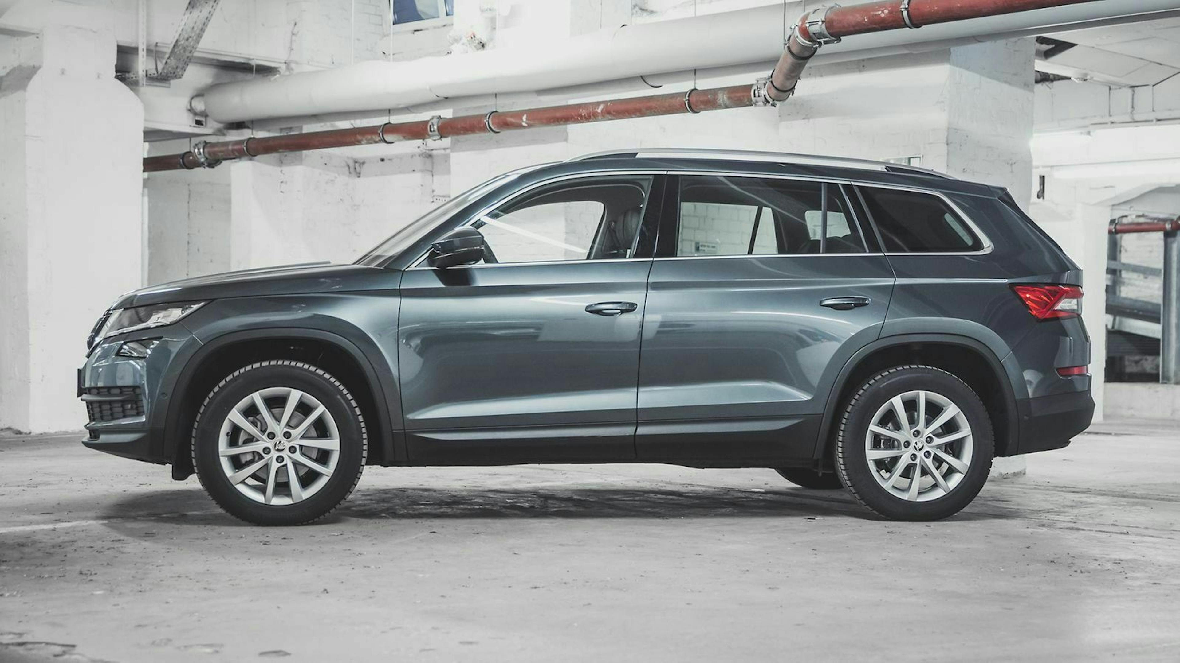 Skoda Kodiaq setzt auf Inhalt mit einer Höhe von 1,67 m