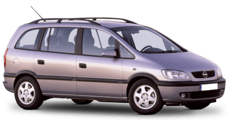 Silberner Kombi mit fünf Türen, Dachgepäckträger und silbernen Felgen, seitlich fotografiert vor weißem Hintergrund.