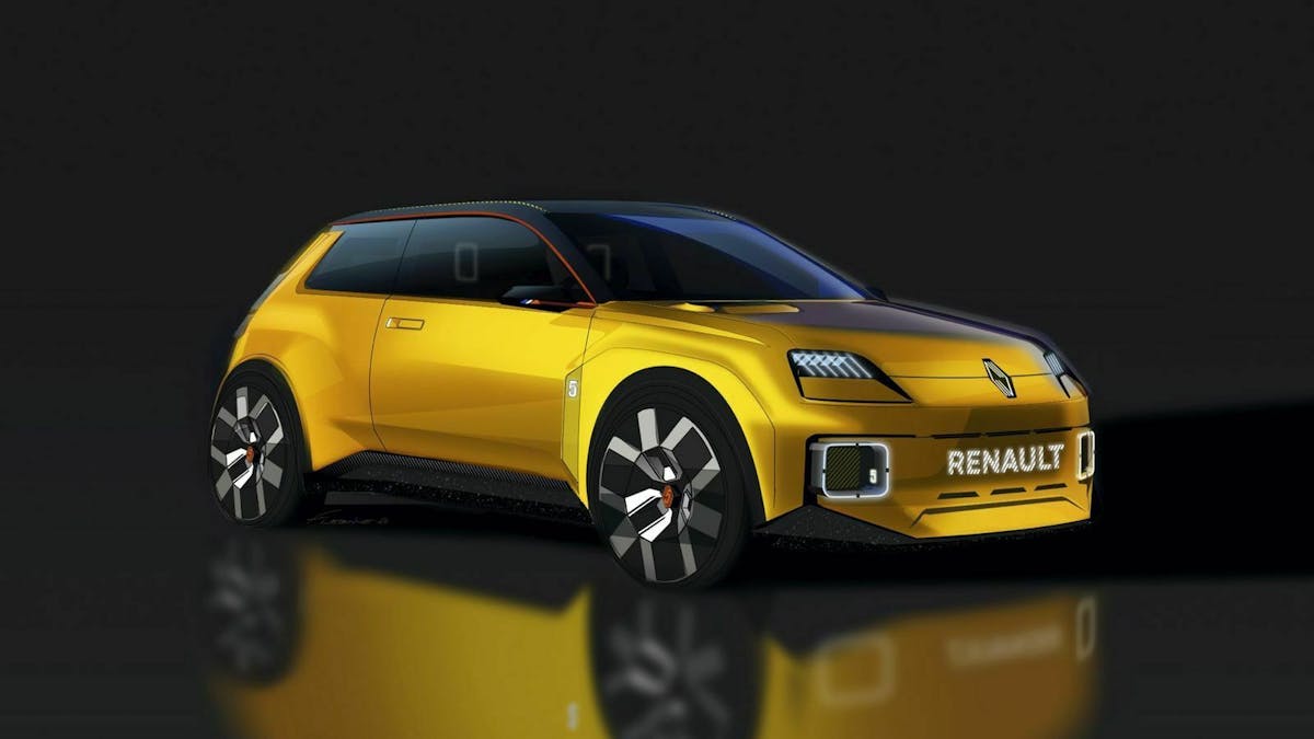 Renault 5 Prototype Dreiviertel-Frontansicht