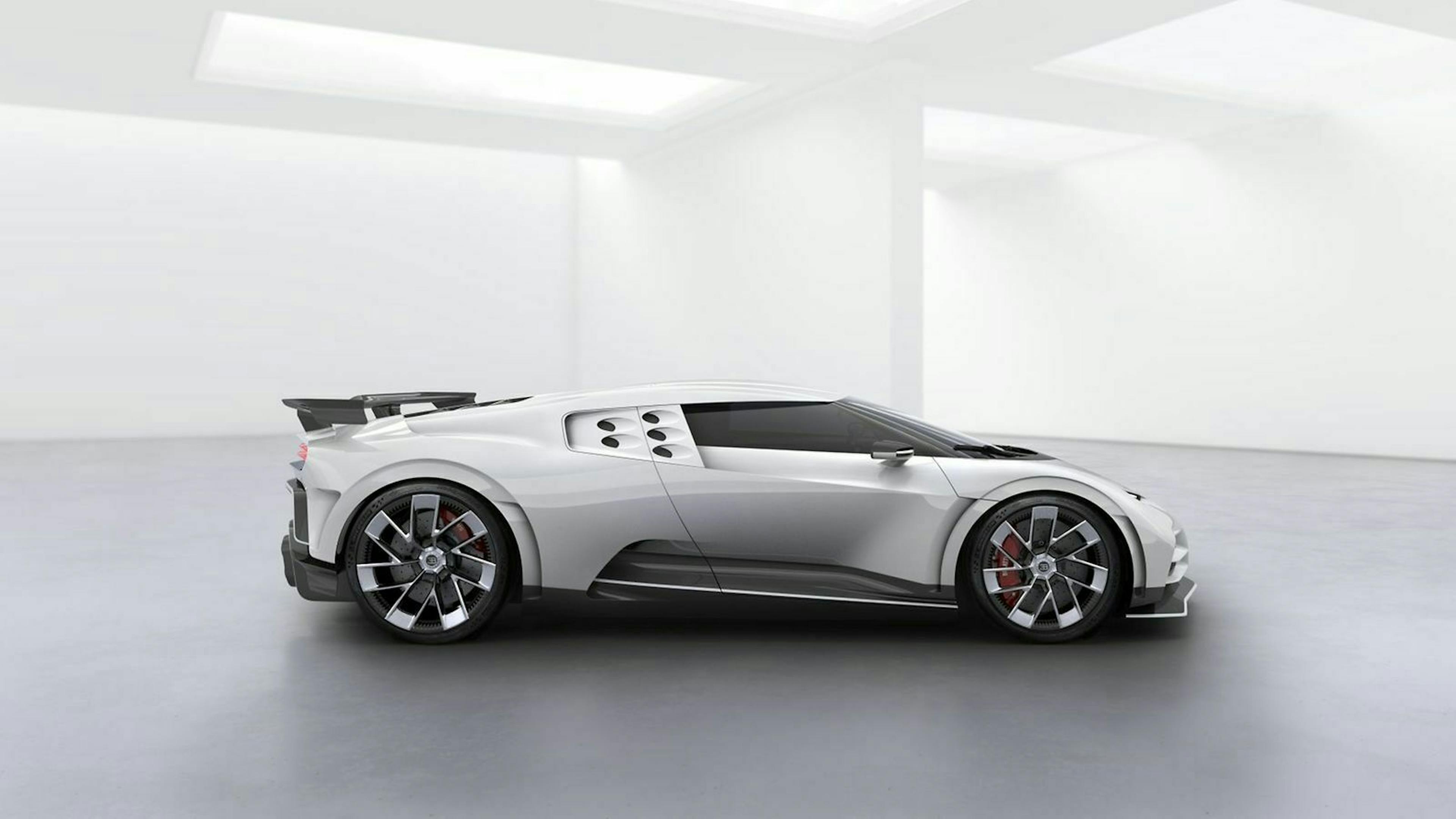 Ganze 1.600 PS stecken im Bugatti Centodieci