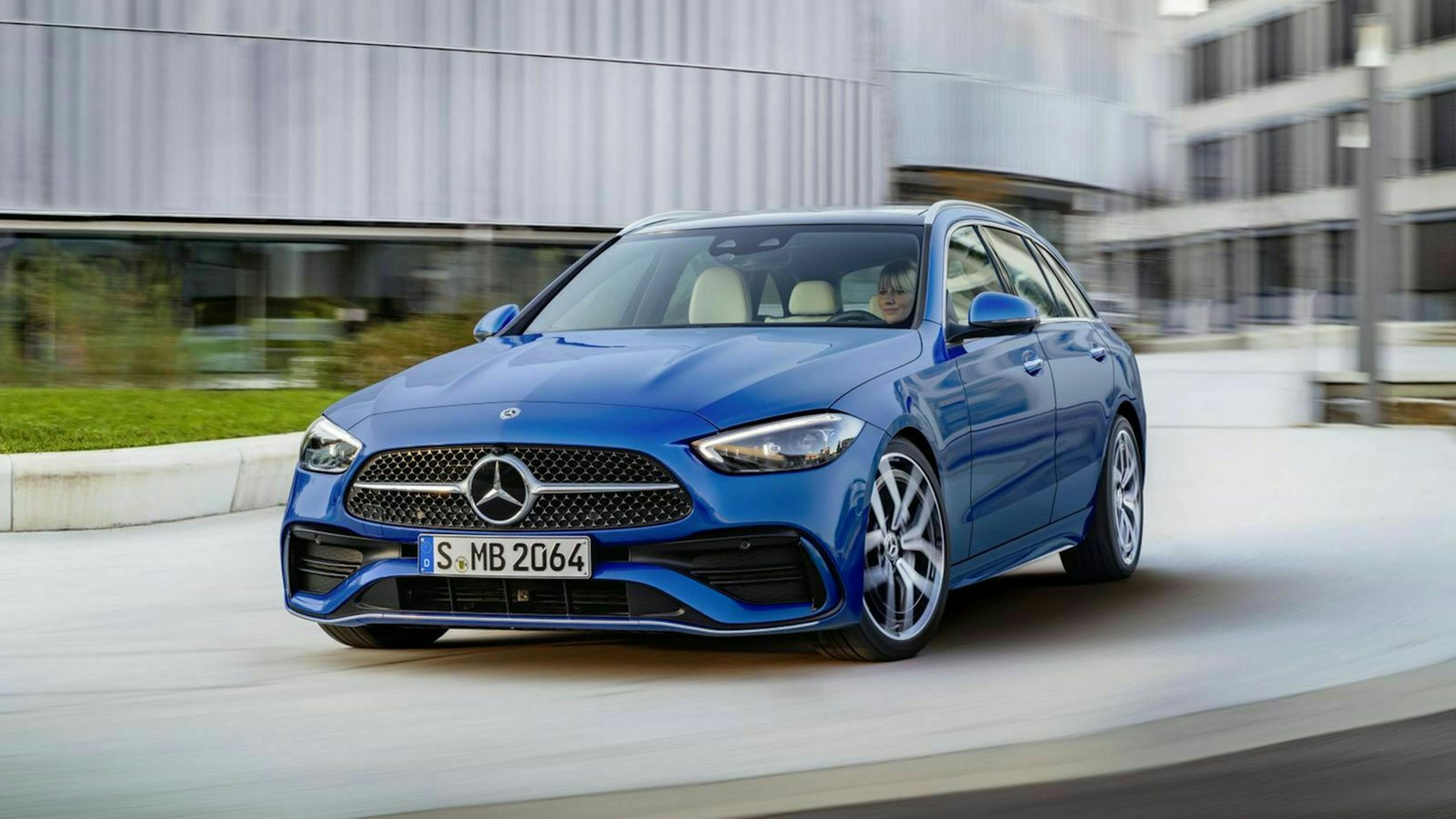 Mercedes C-Klasse 2021 Frontansicht