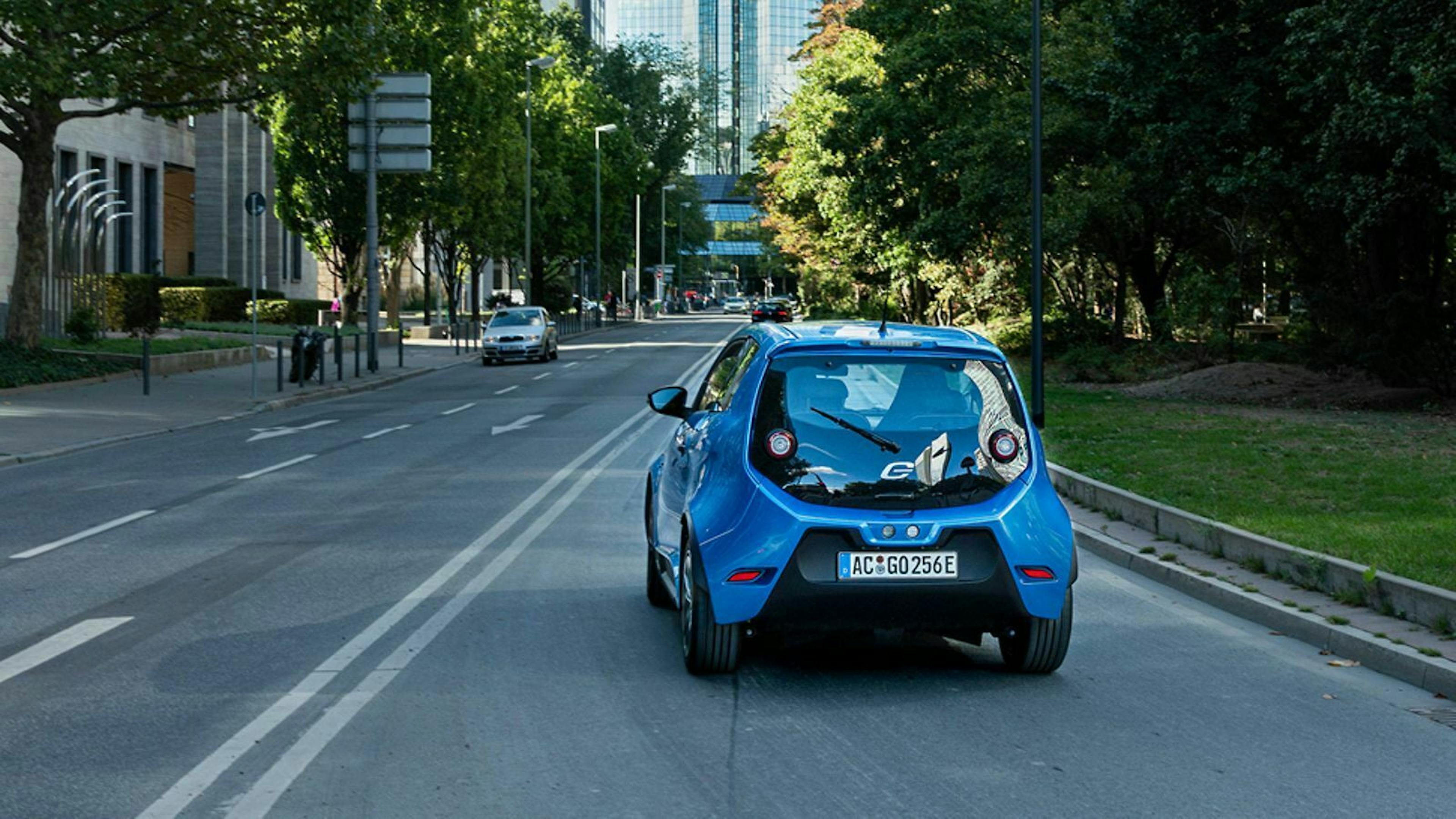 e.Go Life heckansicht