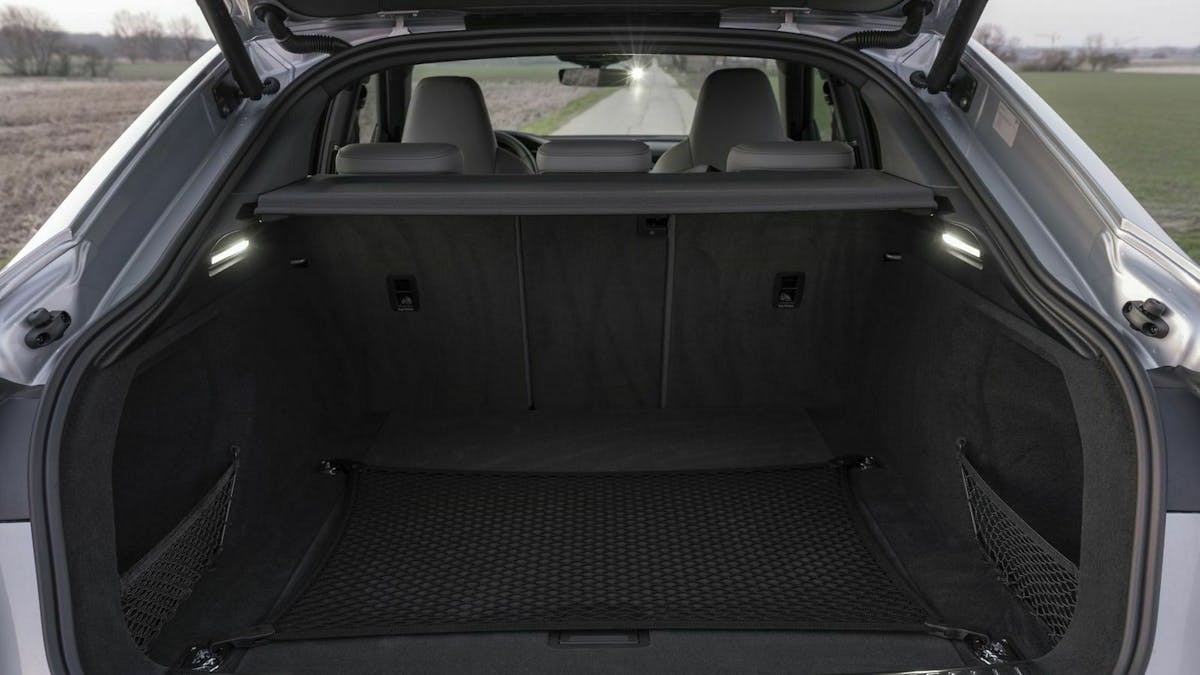 Audi e-Tron Sportback Blick in den Kofferraum