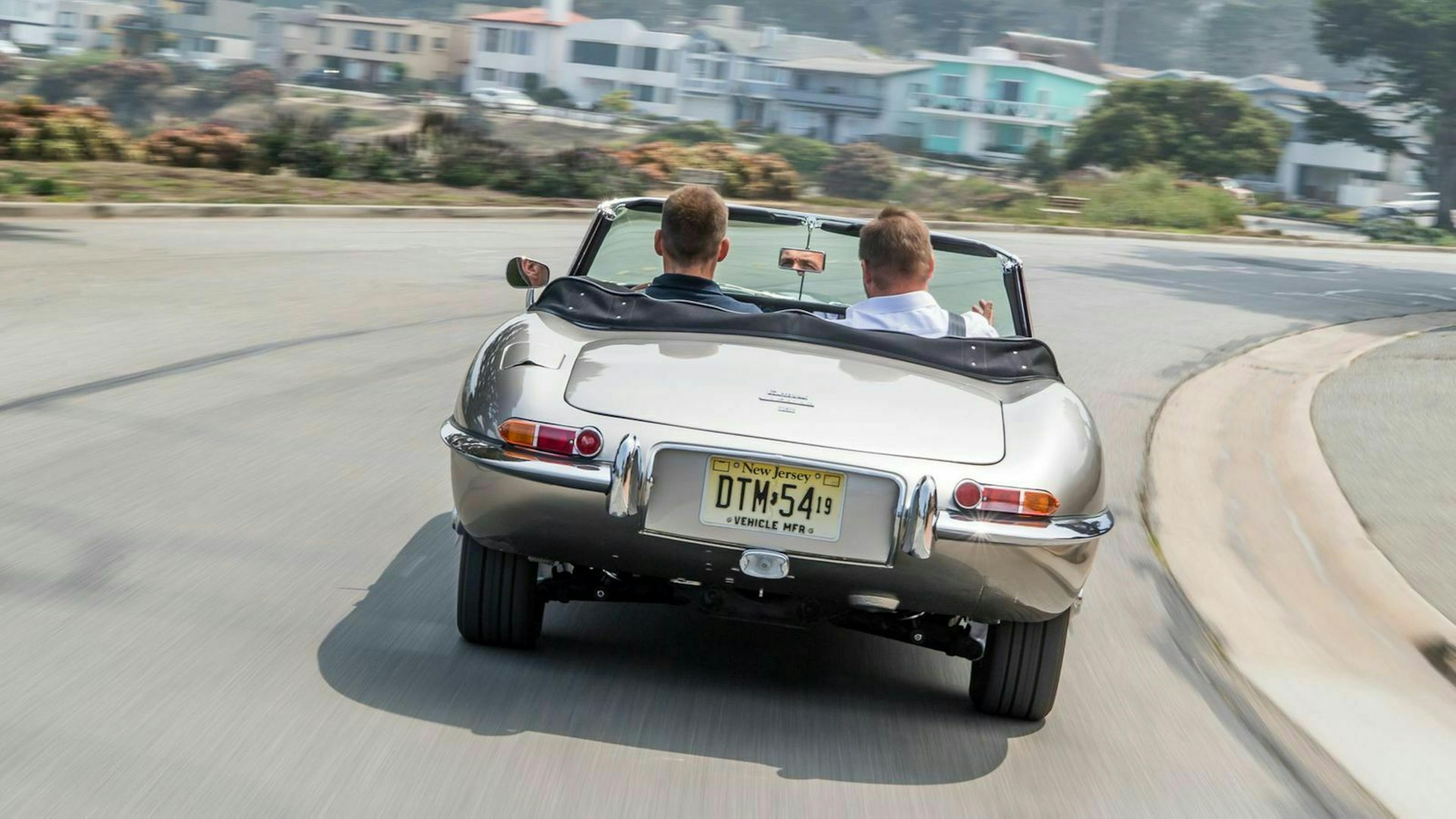 Jaguar E-Type Zero Heckansicht