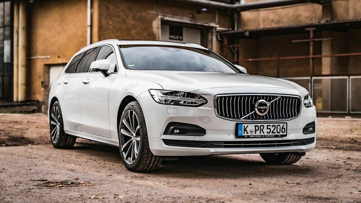 Der Volvo V90 in Frontansicht