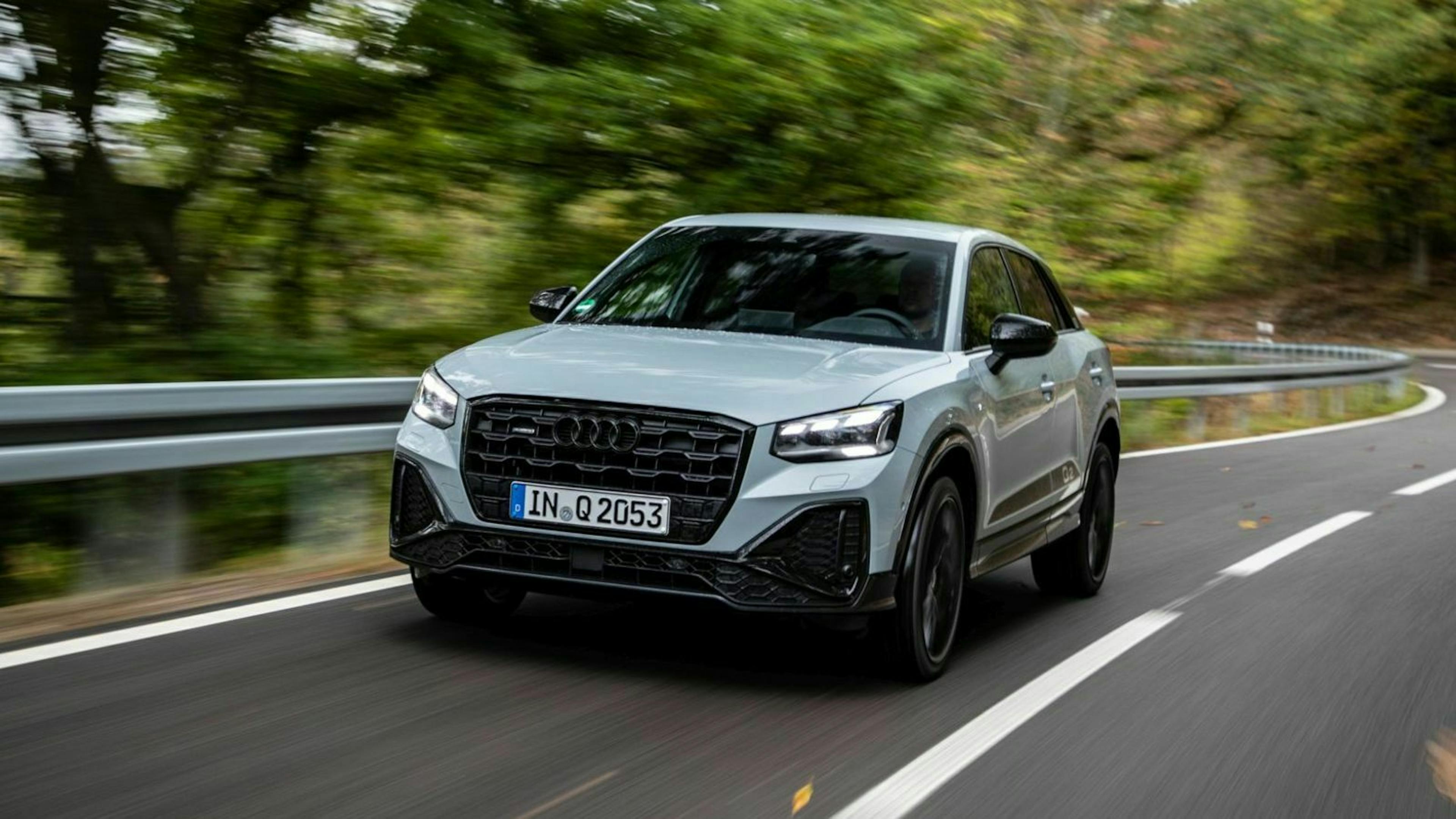Audi Q2 Dreiviertel-Frontansicht