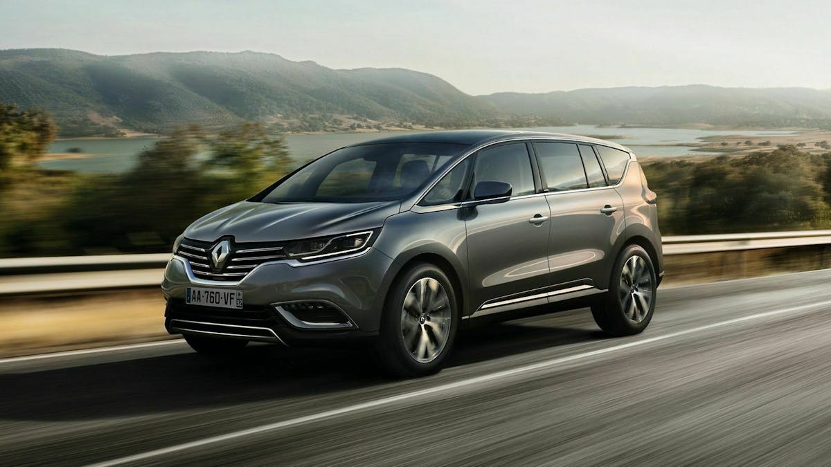 Renault Espace dreiviertel-frontansicht dynamisch