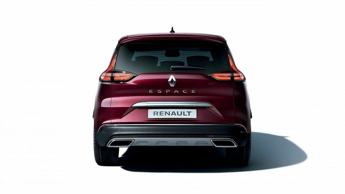 Renault Espace in der Heckansicht