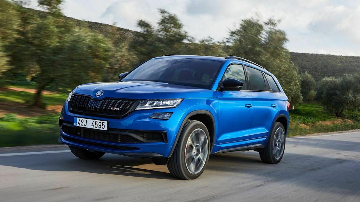 Zu sehen ist der Skoda Kodiaq RS