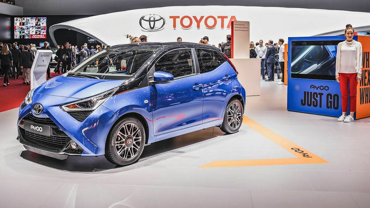 Den Toyota Aygo gibt es in fünf Ausstattungslinien – allesamt mit sparsamen Antrieben.