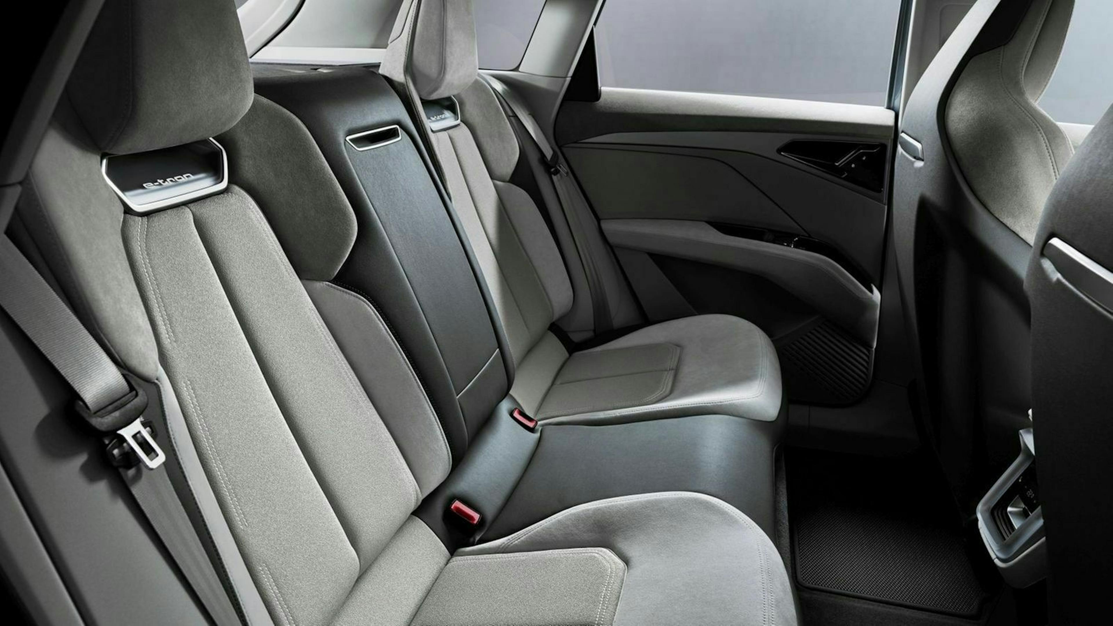 Audi Q4 E-Tron (2021) Neuvorstellung Rückbank 