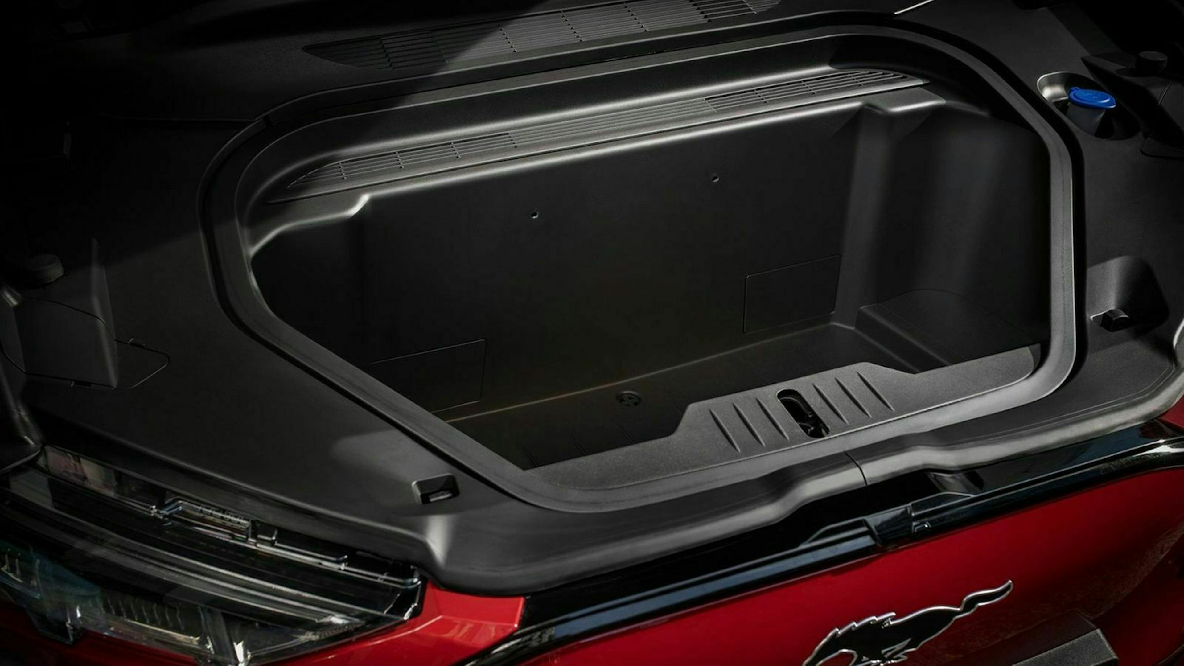 Der Kofferraum des Ford Mustang Mach-E