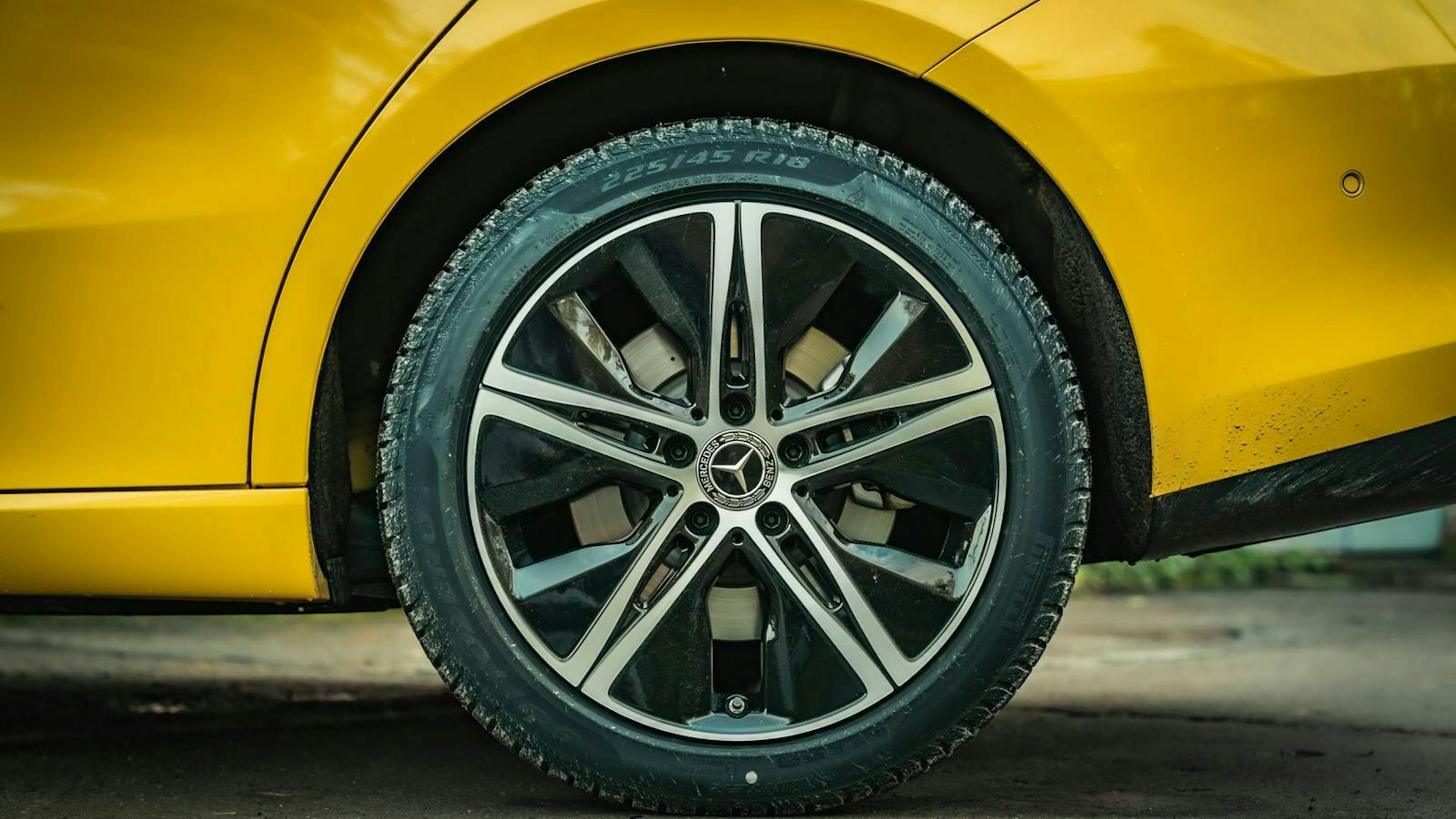 Mercedes-Benz CLA Shooting Brake Detailansicht Rad