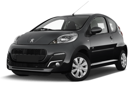 Peugeot 107 (Vorderansicht - schräg)