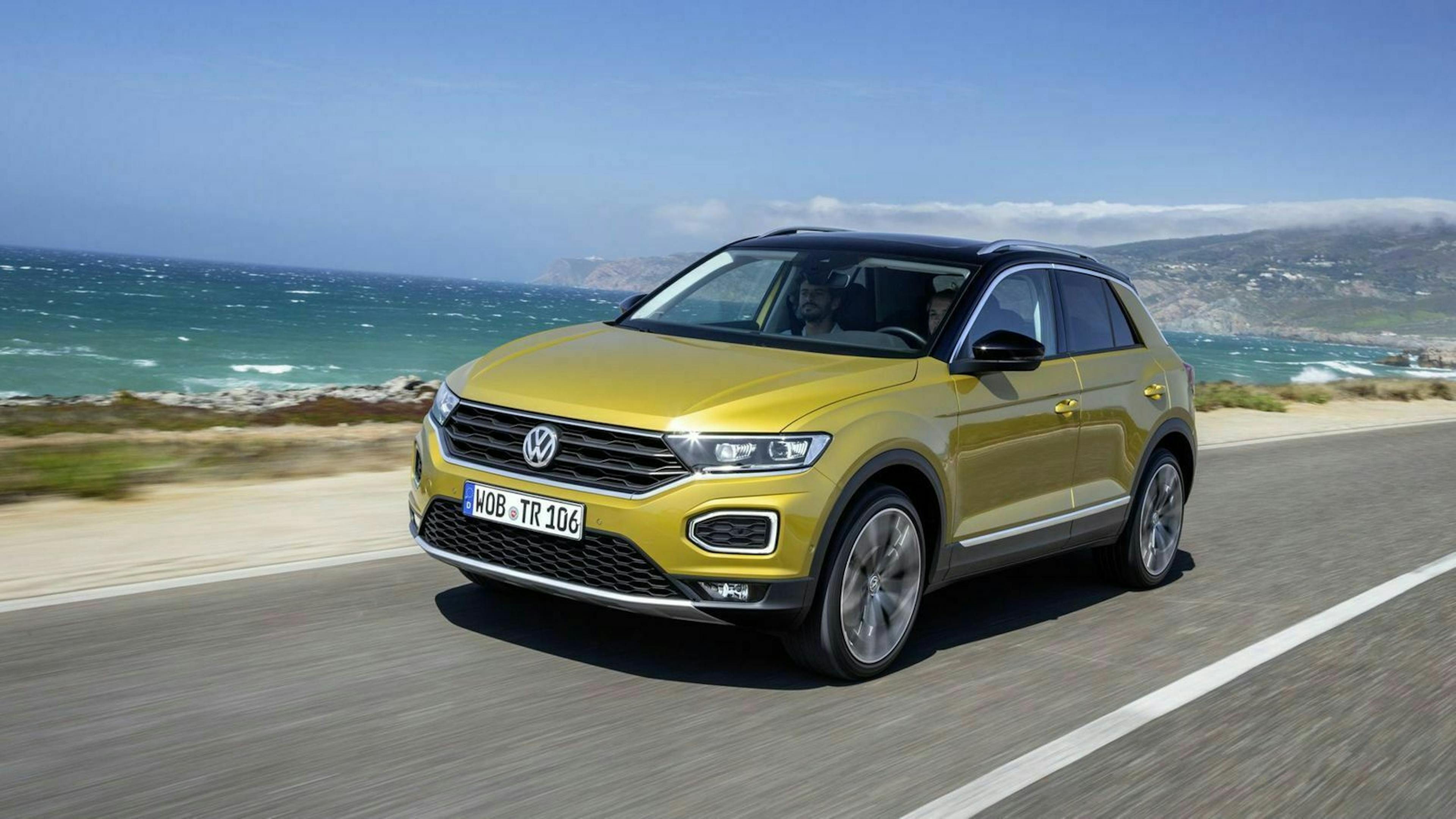 VW T-Roc Dreiviertel-Frontansicht