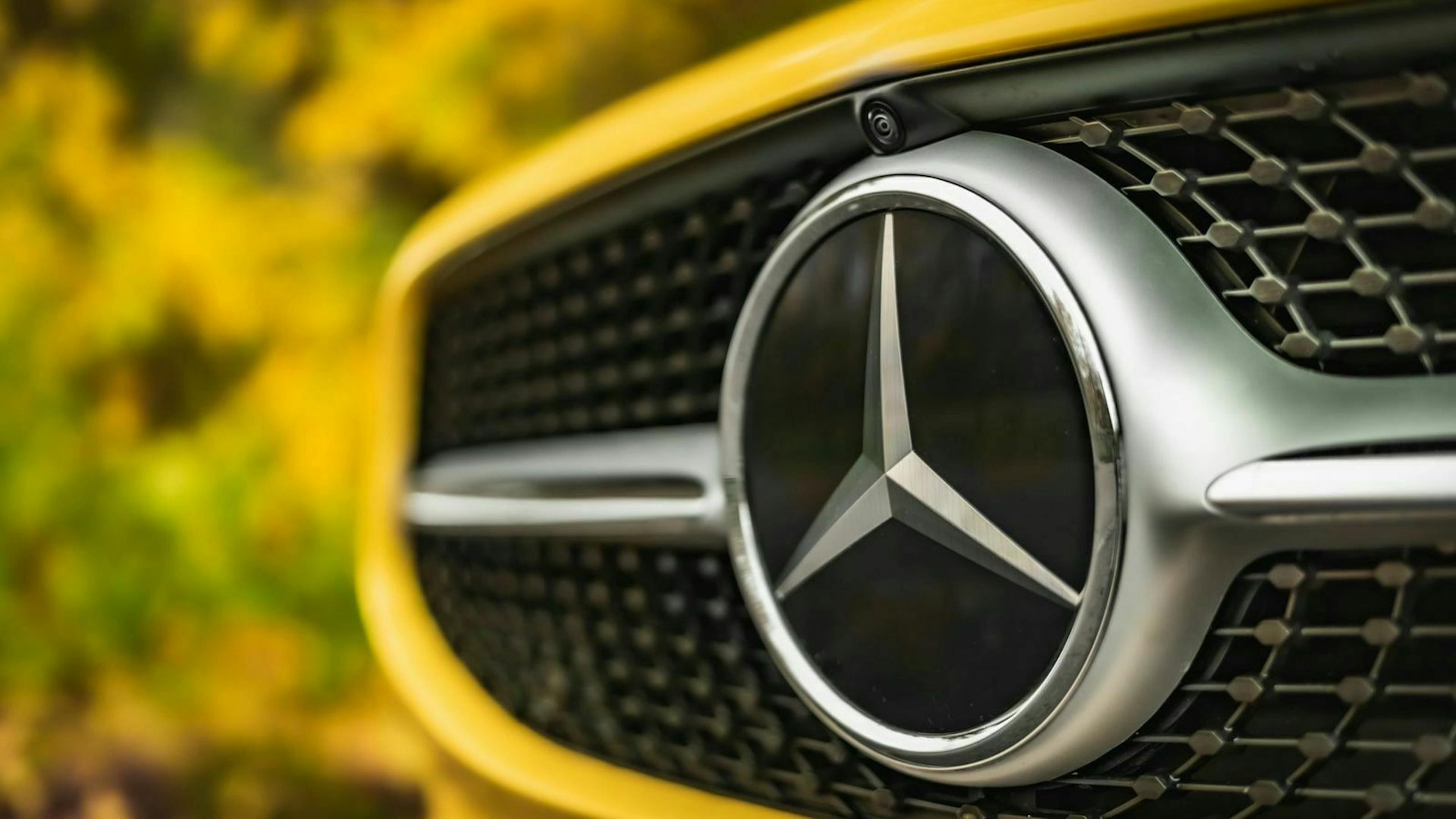 Mercedes-Benz CLA Shooting Brake Detailansicht Mercedes-Stern