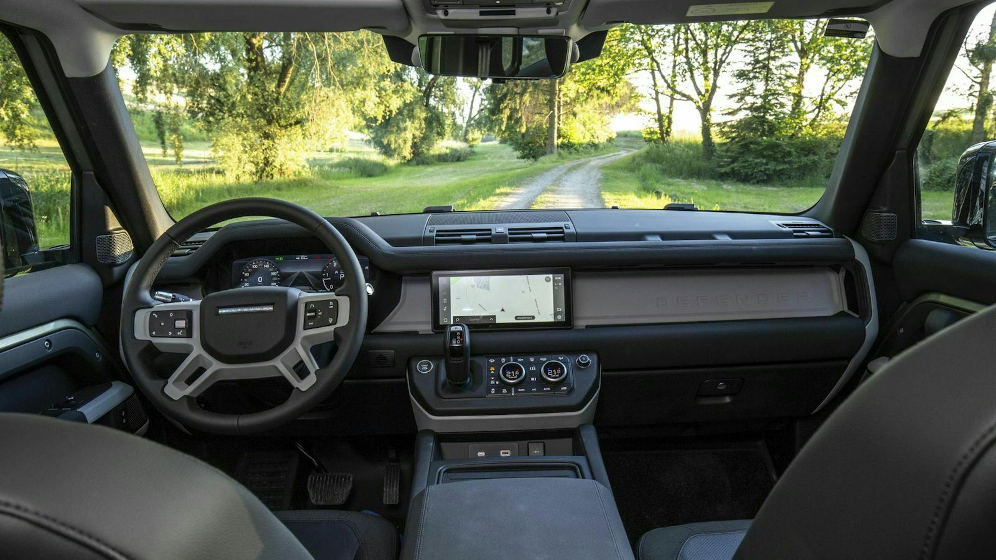 Land Rover Defender Cockpit