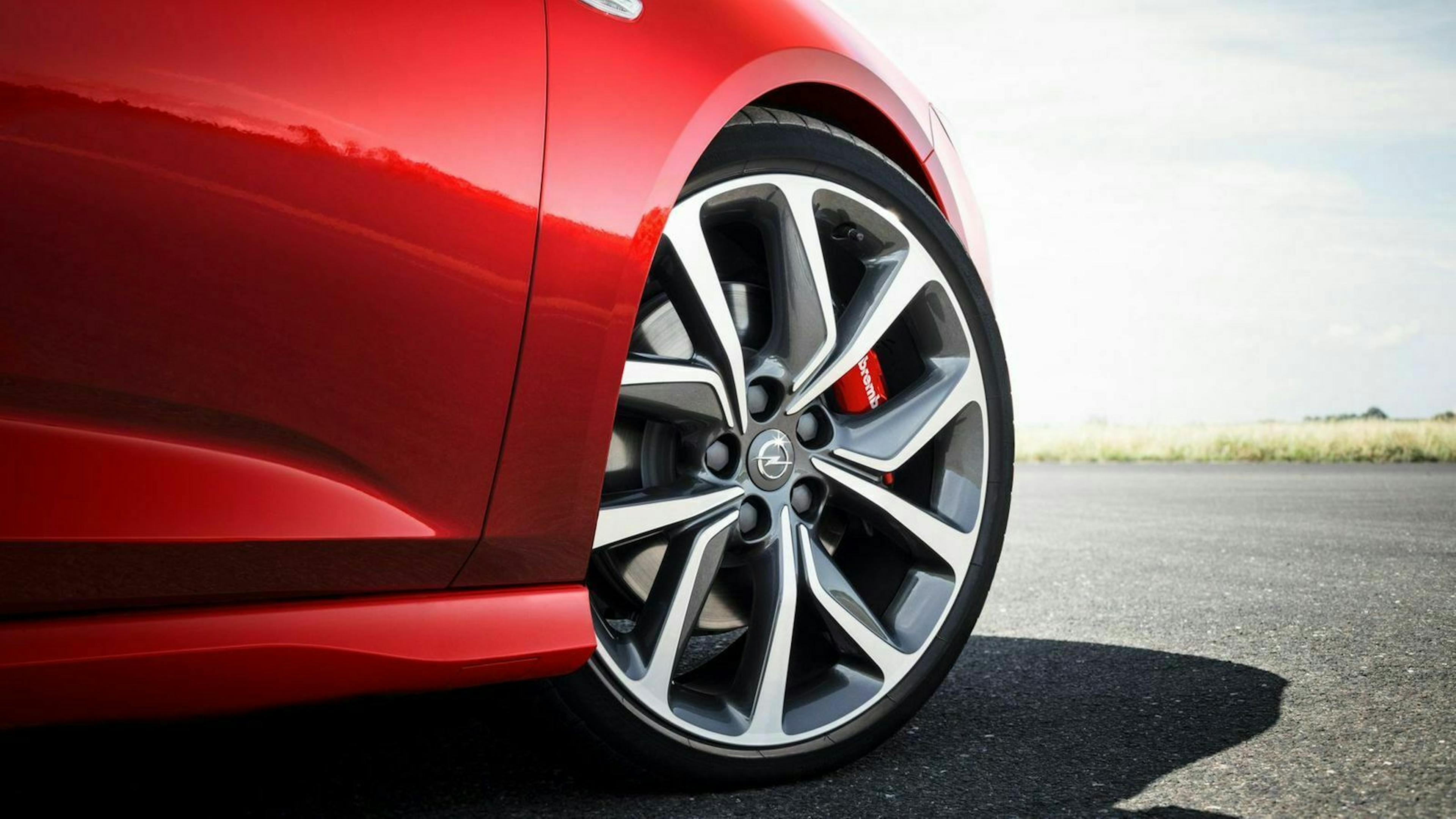 Opel Insignia GSI 2020 FL Detailansicht Vorderrad