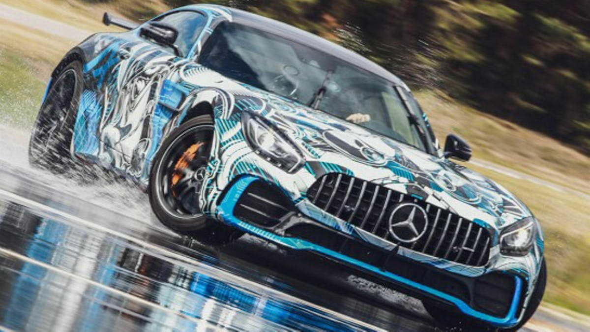 Zu sehen ist der Mercedes AMG GT